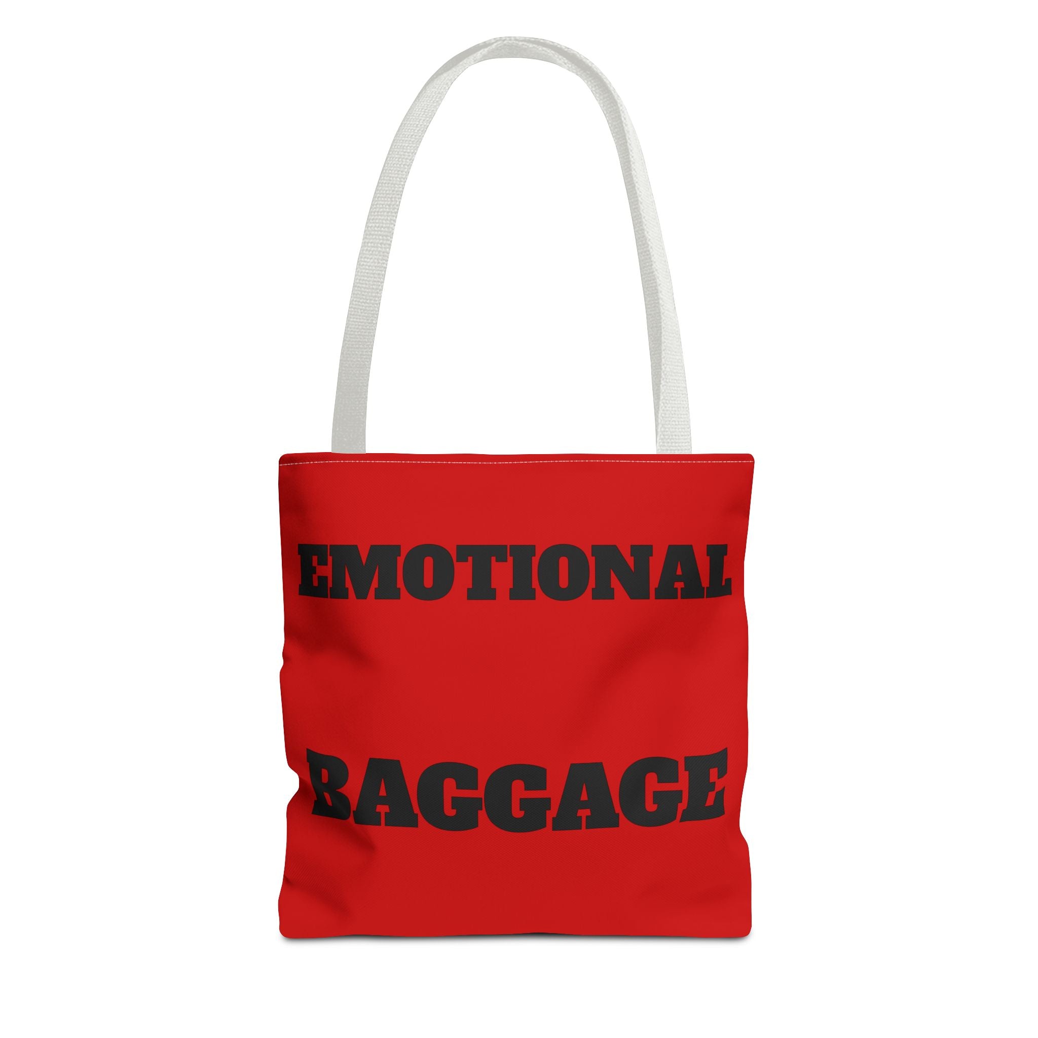Emotional Baggage Tote Bag — Red Statement Shopper