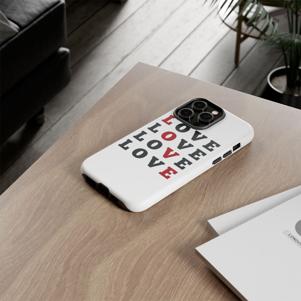 Love Repeat Tough Phone Case