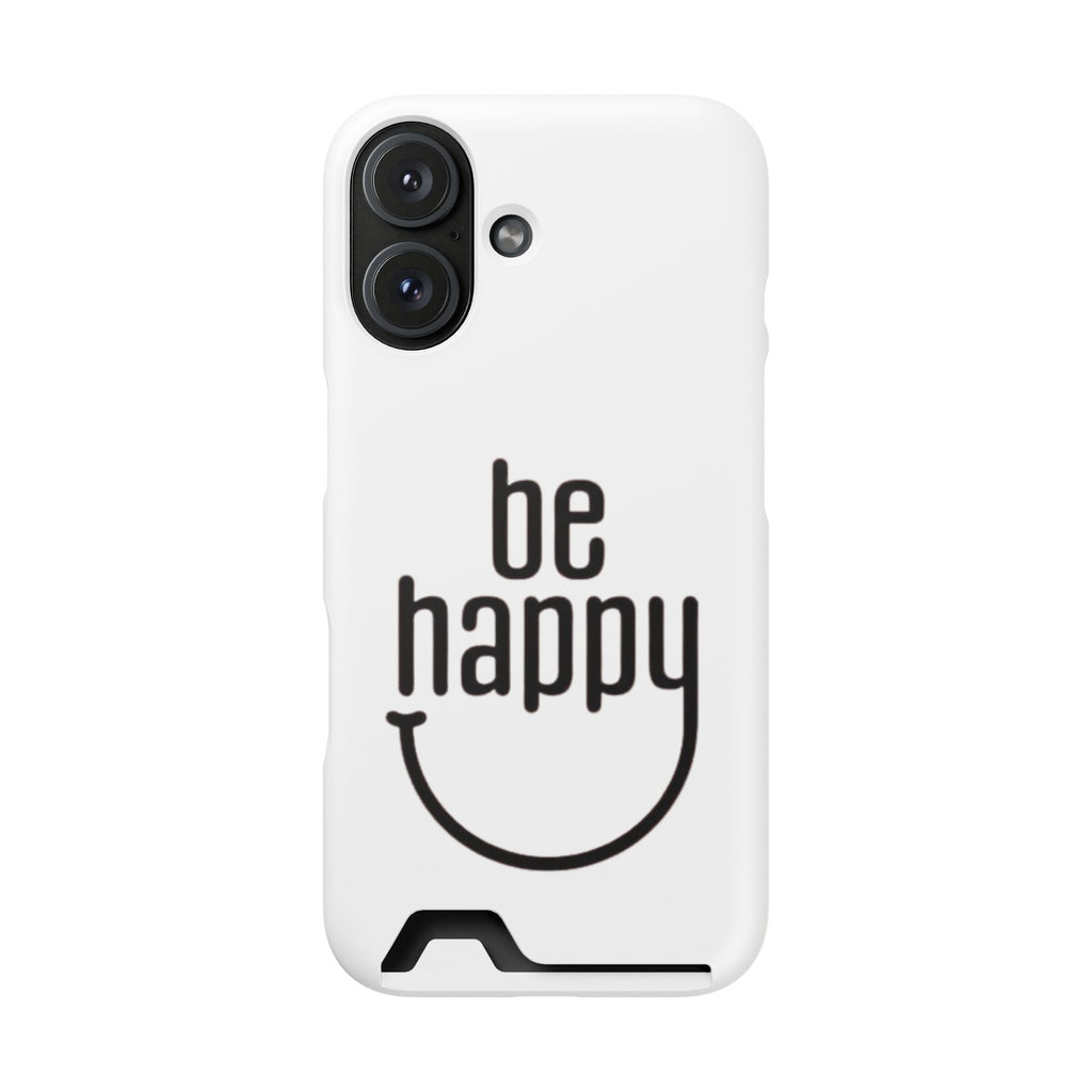 Minimal White Wallet Phone Case