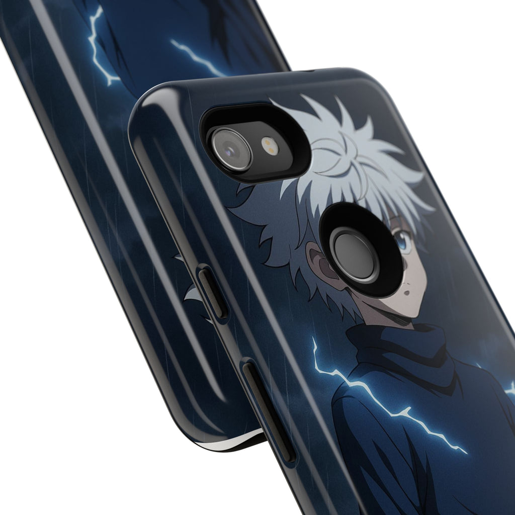 Anime Phone Case Featuring Lightning Design,