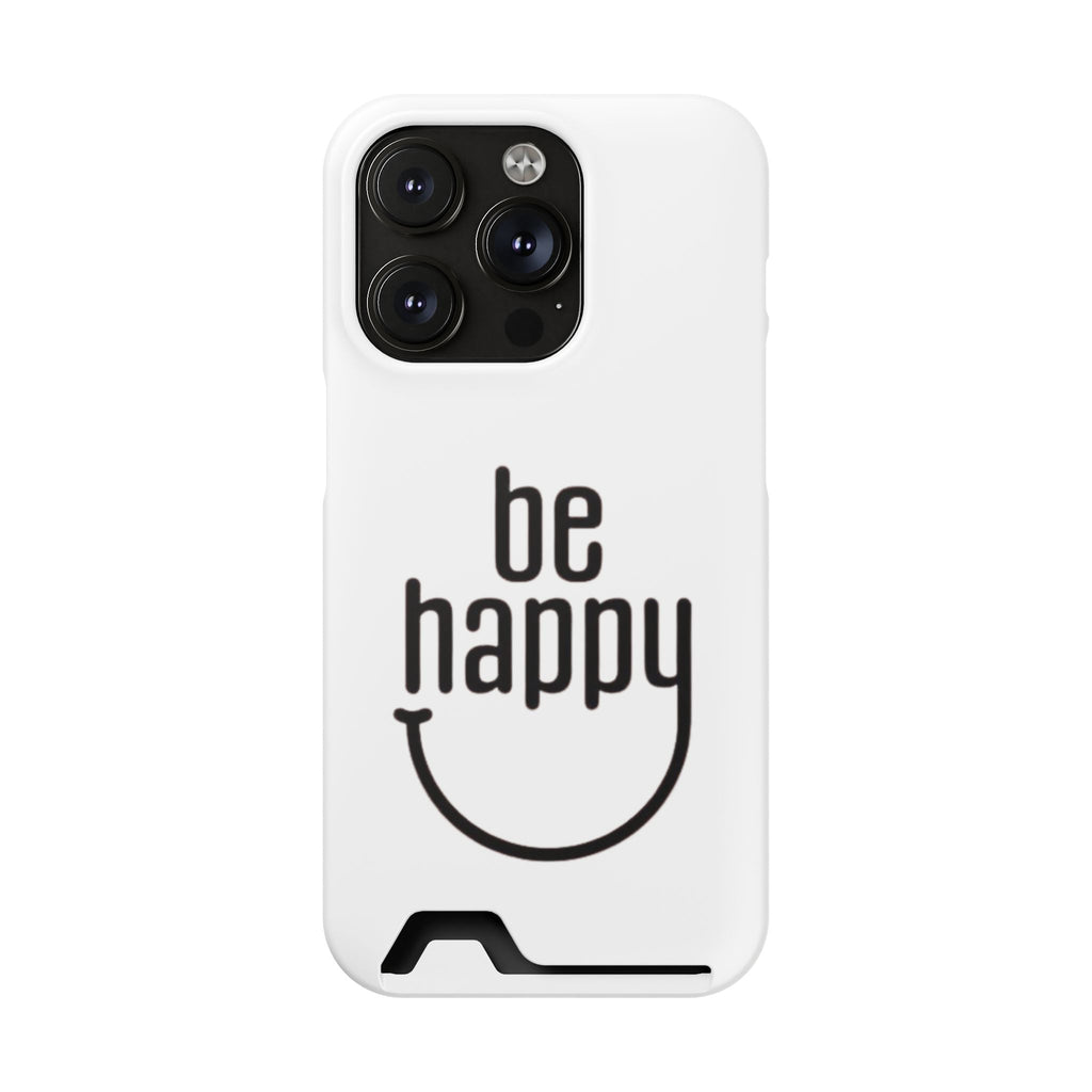 Minimal White Wallet Phone Case