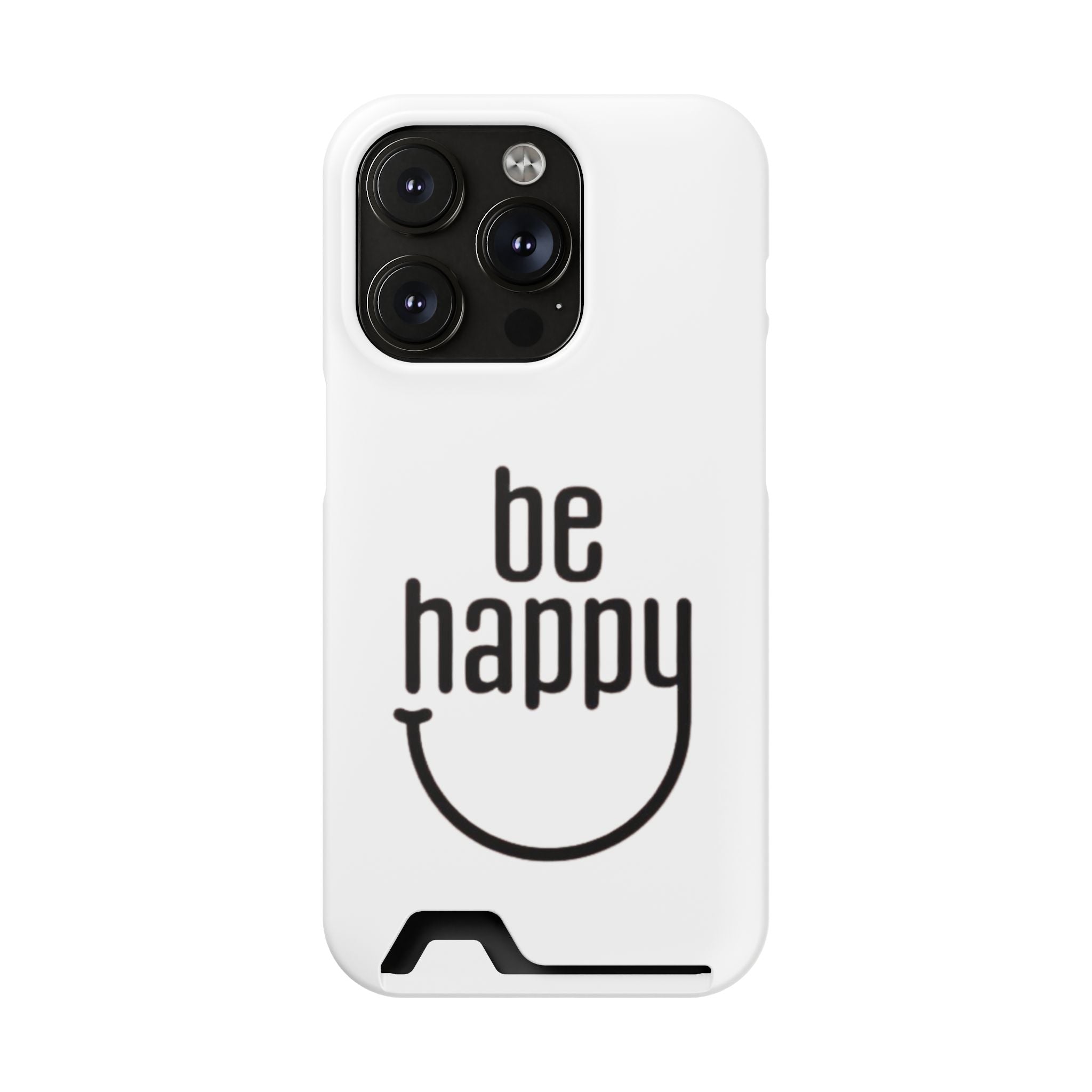 Minimal White Wallet Phone Case