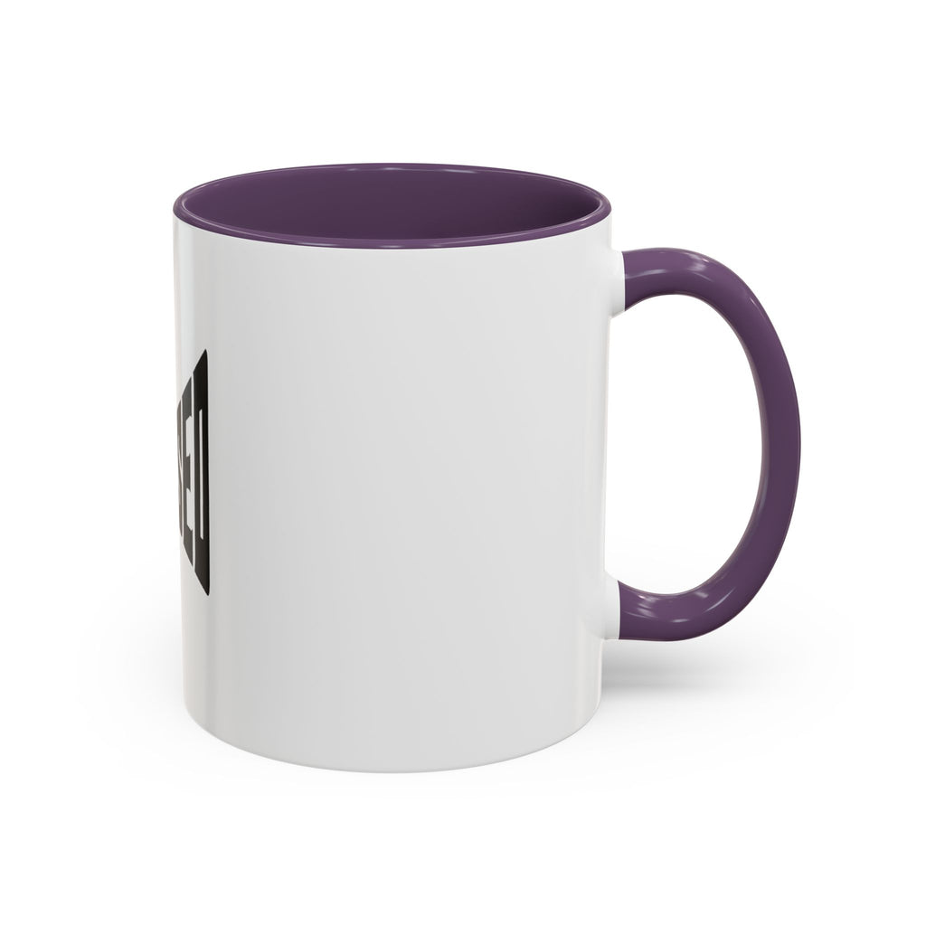 Blessed Coffee Mug — Bold Black Typography Ceramic Mug (11/15 oz)
