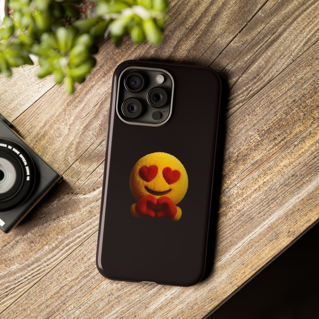 Heart Eyes Emoji Love Design (Tough Protective Cover)