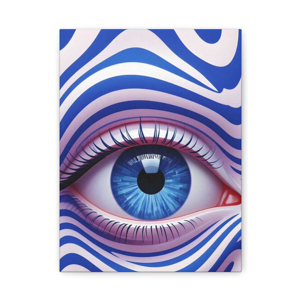 Eye-Catching Canvas Wall Art, Bohemian Home Decor, Unique Gift for Art Lovers, Funky Room Accents, Modern Wall Decor