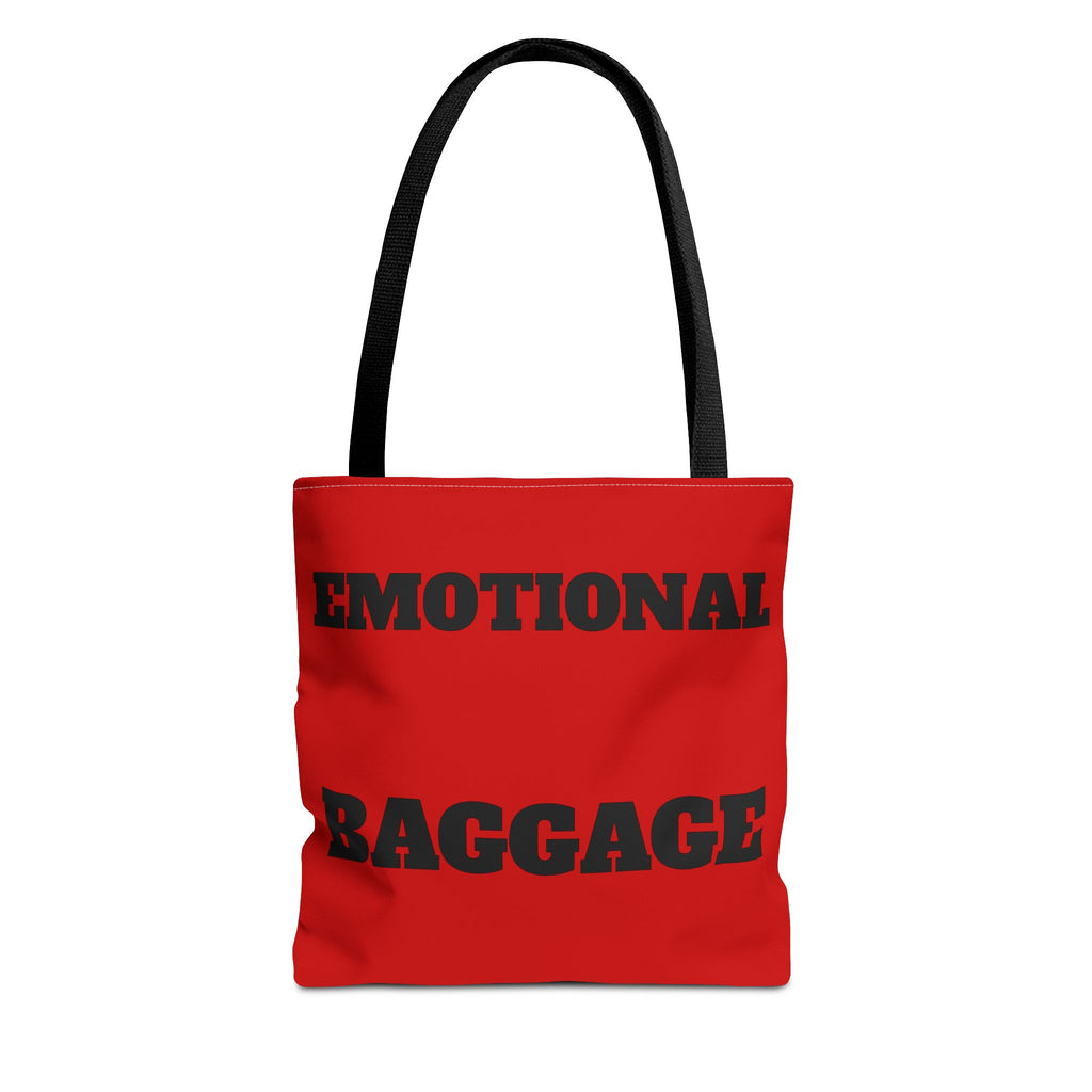 Emotional Baggage Tote Bag — Red Statement Shopper