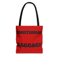 Emotional Baggage Tote Bag — Red Statement Shopper