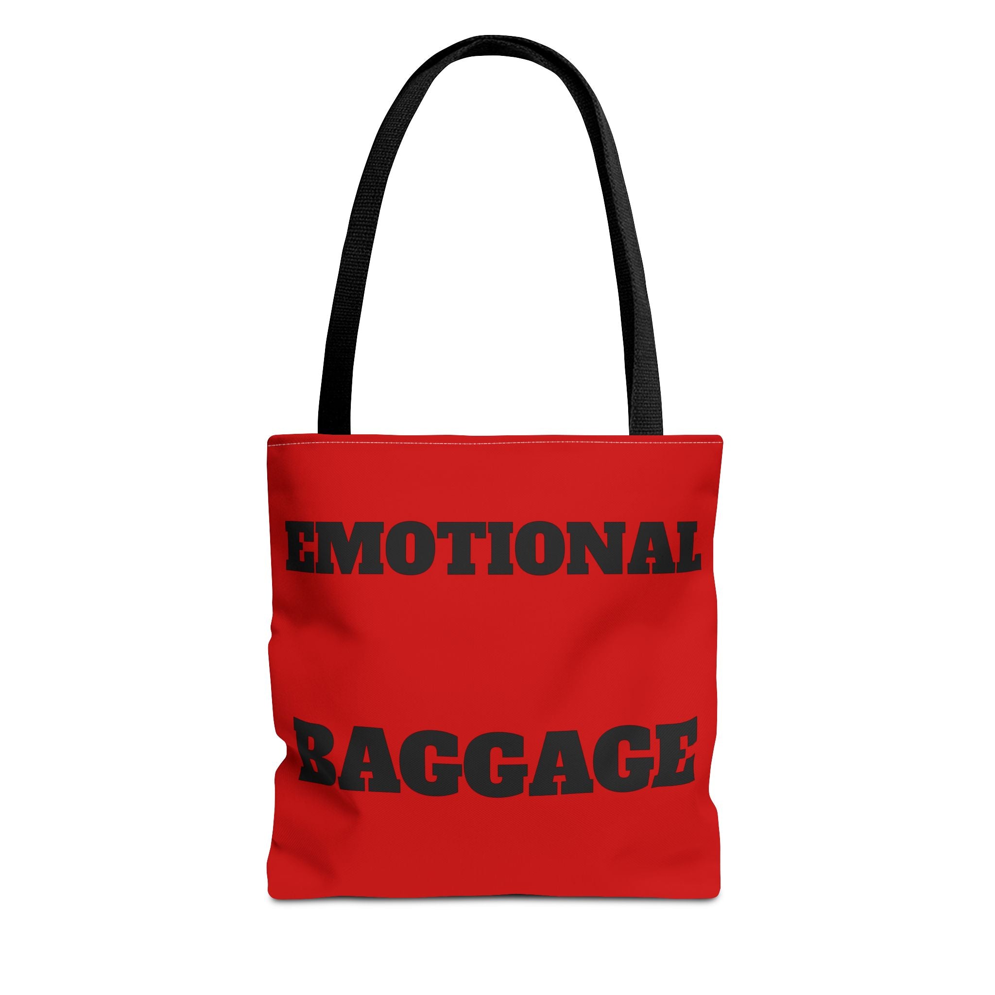 Emotional Baggage Tote Bag — Red Statement Shopper