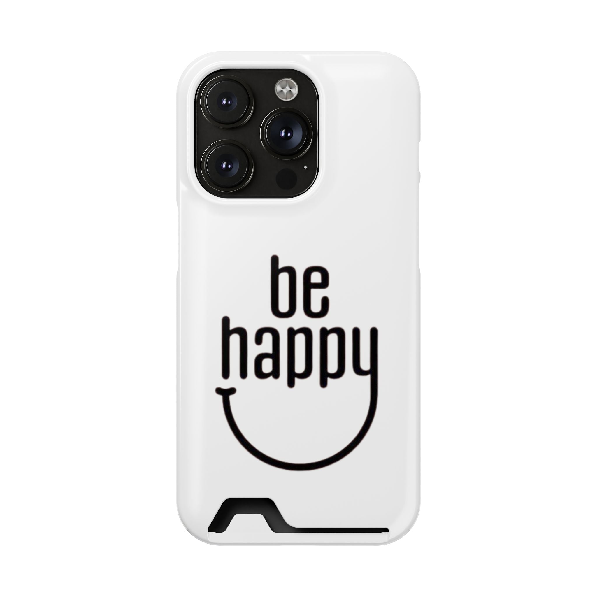 Minimal White Wallet Phone Case