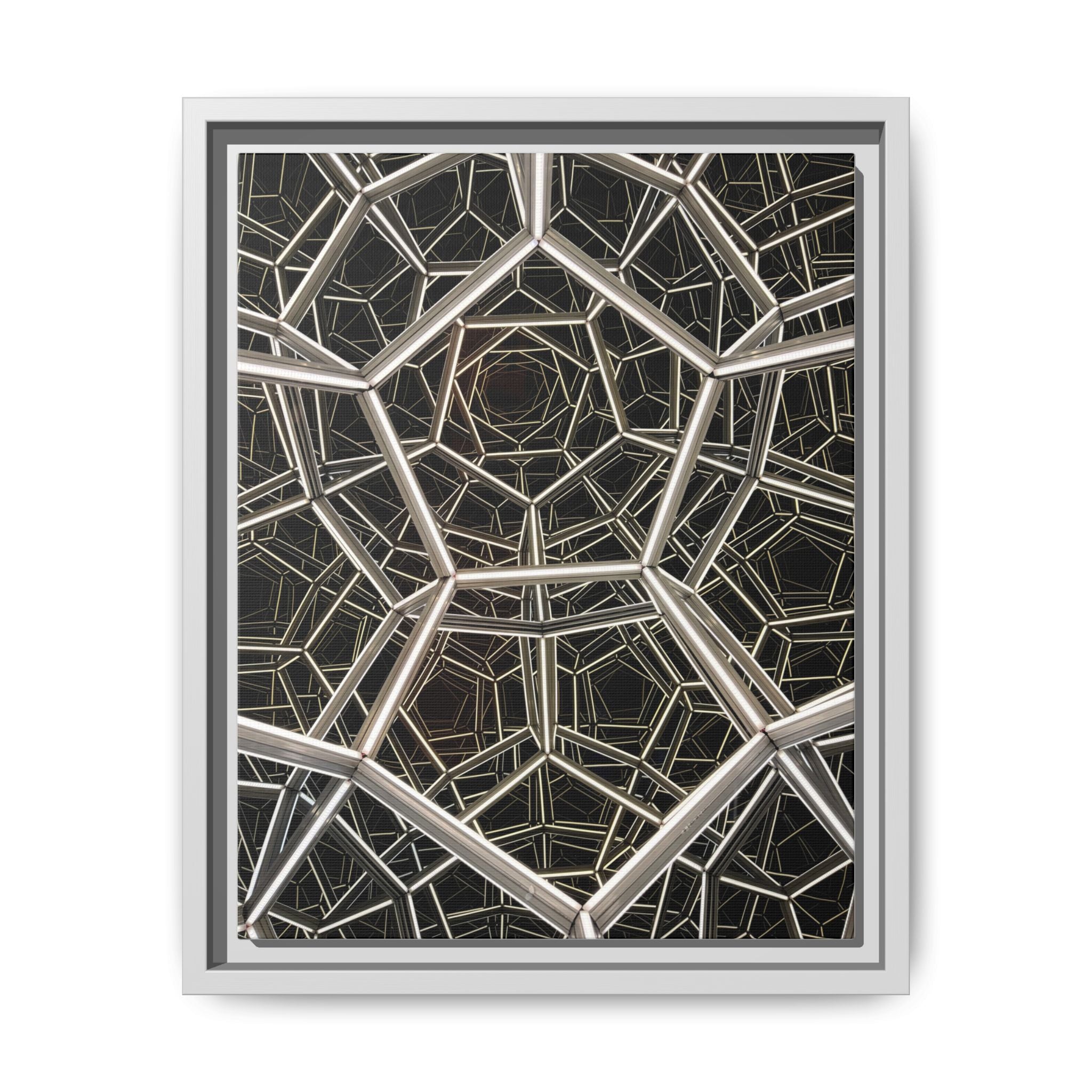 Framed Wall Art Print, Modern Geometric Canvas, Abstract Home Decor, Unique Gift, Stylish Office Art, Contemporary Room Decor