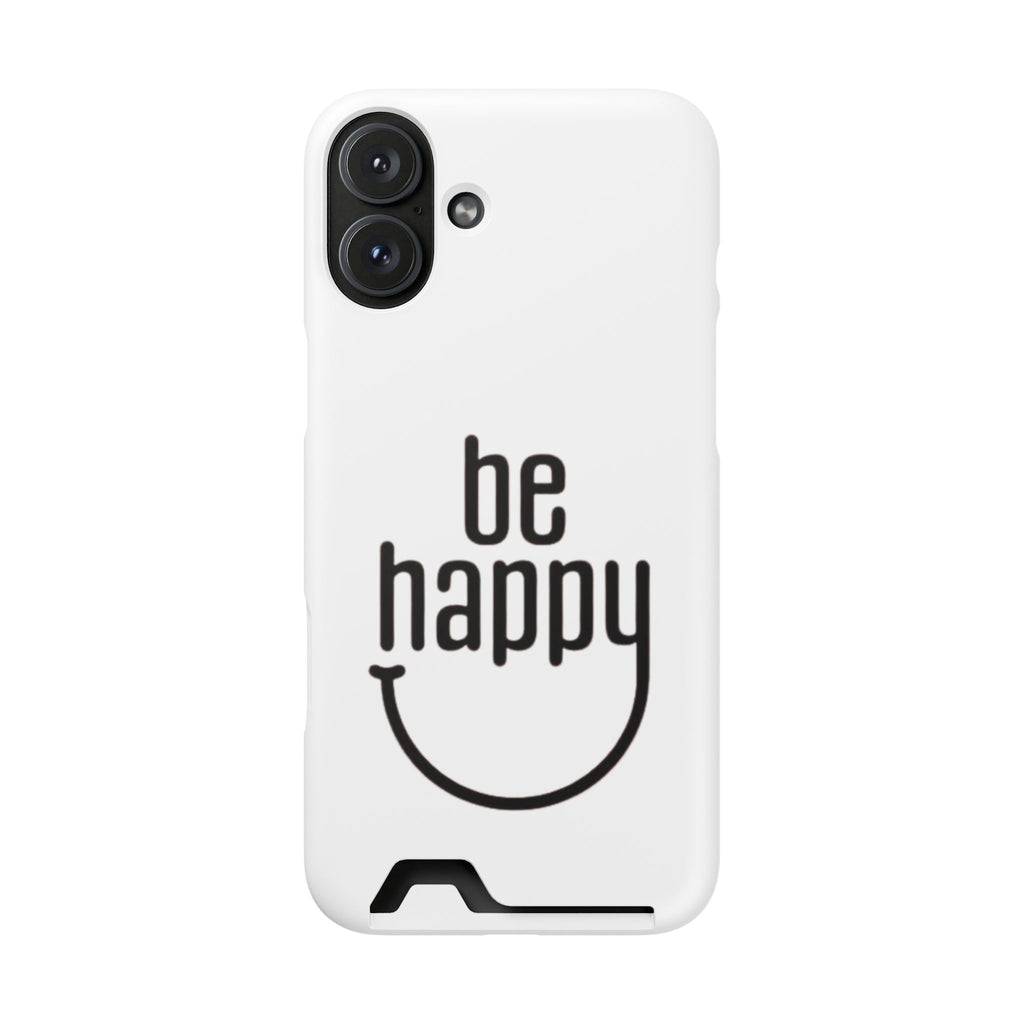 Minimal White Wallet Phone Case