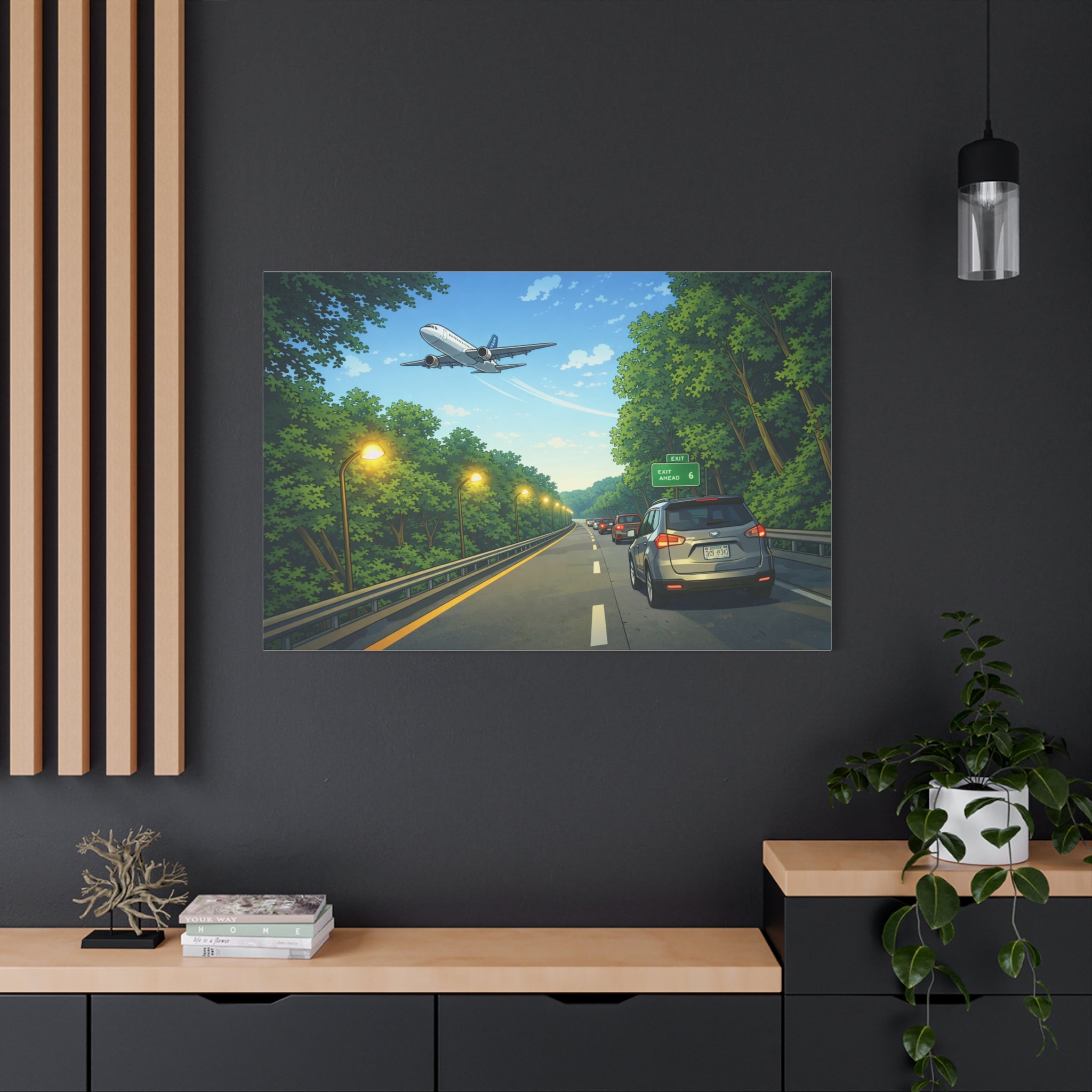 Road to New Horizons Matte Canvas, Stretched, 1.25"