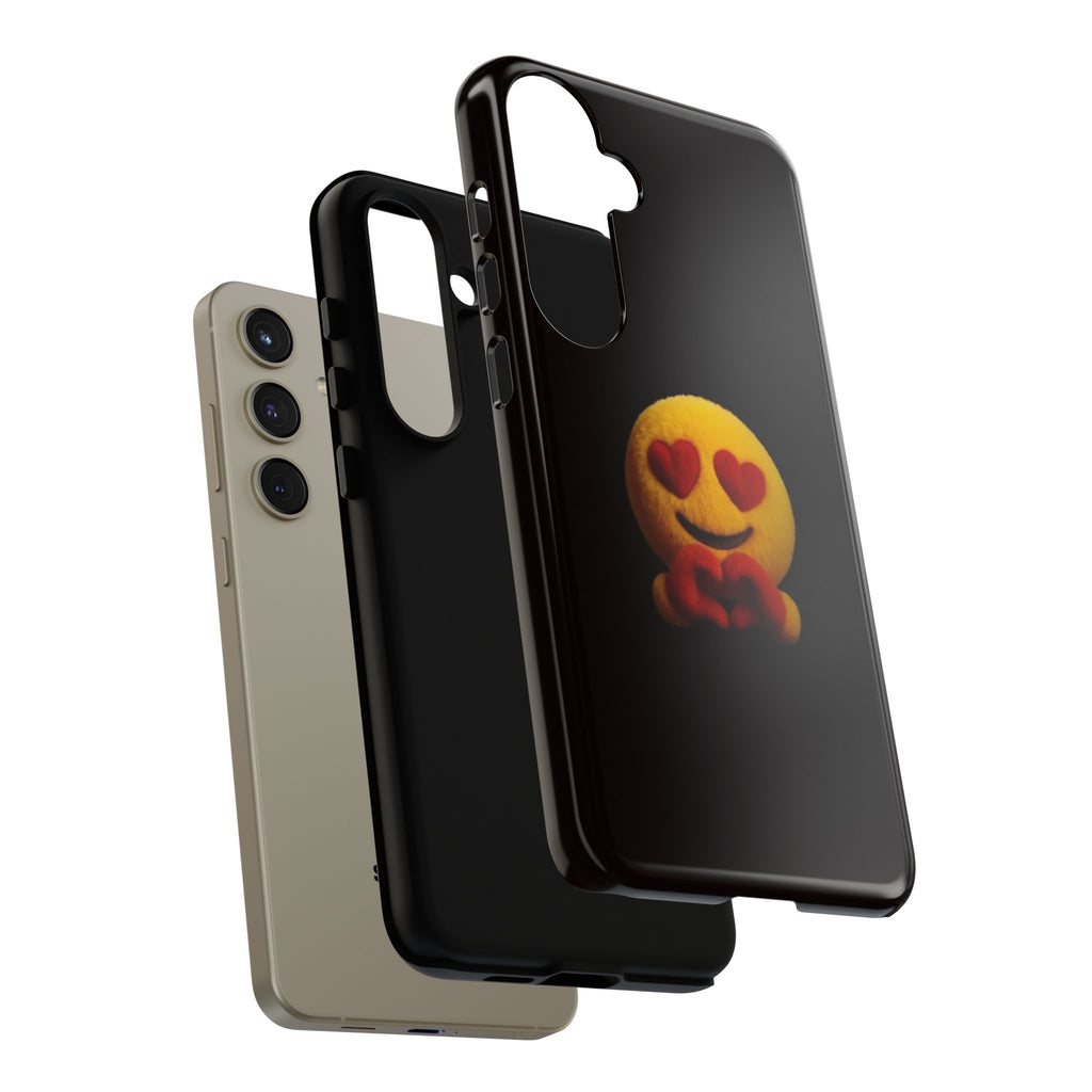 Heart Eyes Emoji Love Design (Tough Protective Cover)