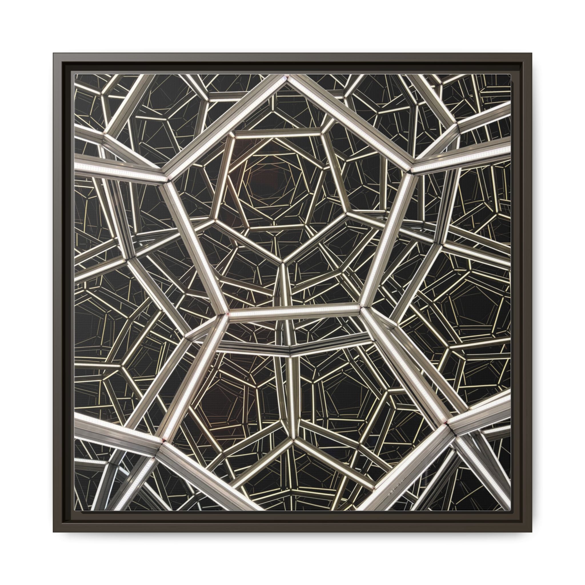 Framed Wall Art Print, Modern Geometric Canvas, Abstract Home Decor, Unique Gift, Stylish Office Art, Contemporary Room Decor