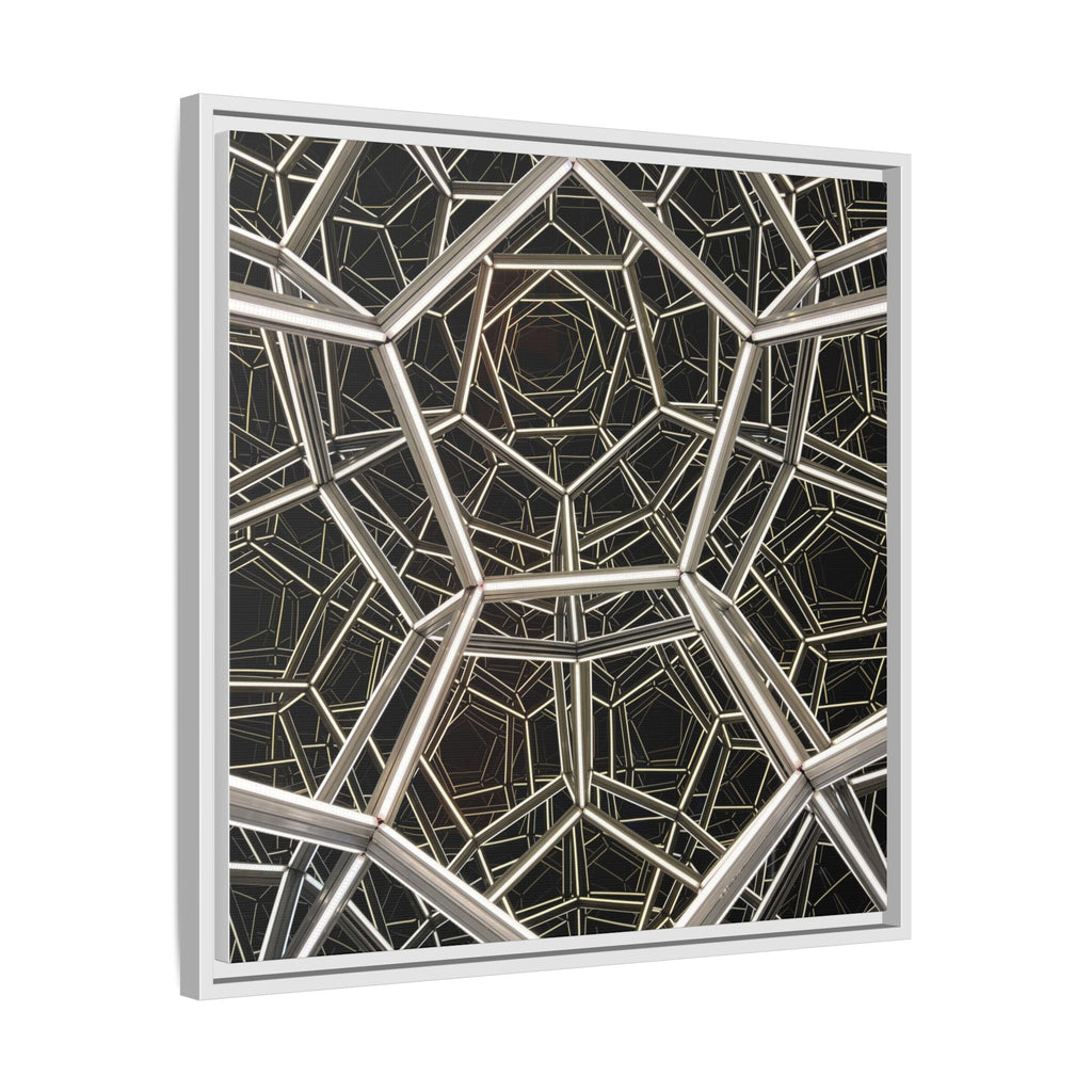 Framed Wall Art Print, Modern Geometric Canvas, Abstract Home Decor, Unique Gift, Stylish Office Art, Contemporary Room Decor