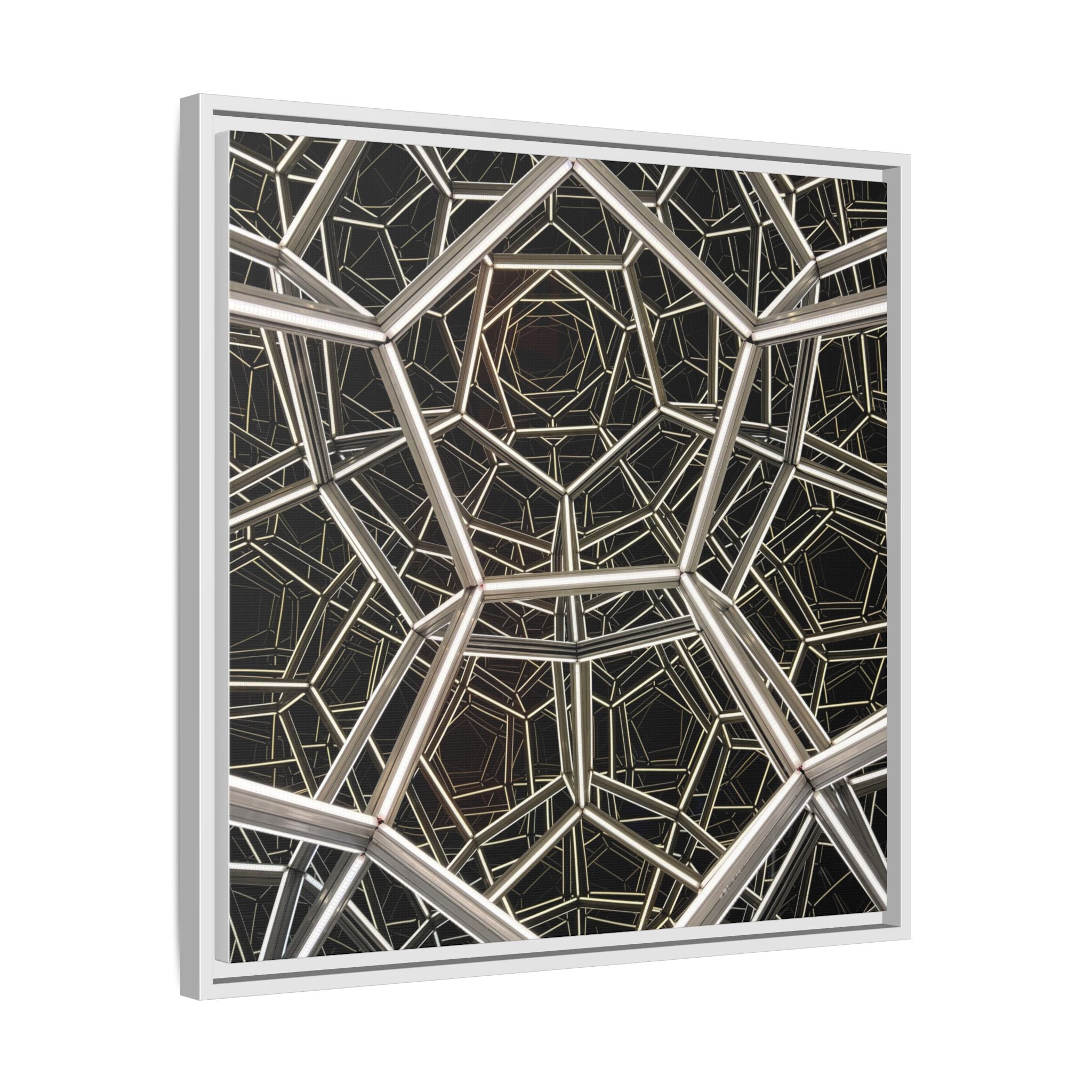 Framed Wall Art Print, Modern Geometric Canvas, Abstract Home Decor, Unique Gift, Stylish Office Art, Contemporary Room Decor