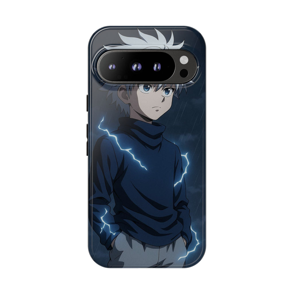 Anime Phone Case Featuring Lightning Design,