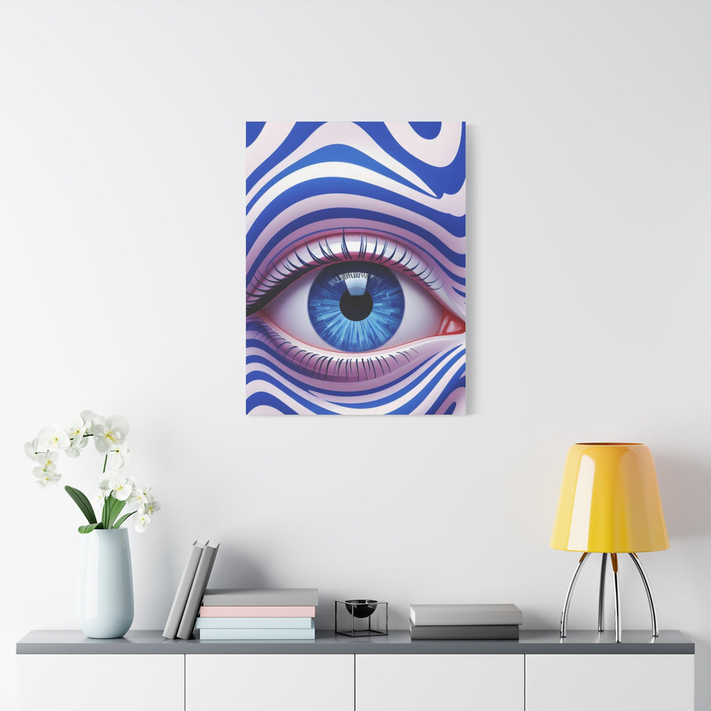 Eye-Catching Canvas Wall Art, Bohemian Home Decor, Unique Gift for Art Lovers, Funky Room Accents, Modern Wall Decor