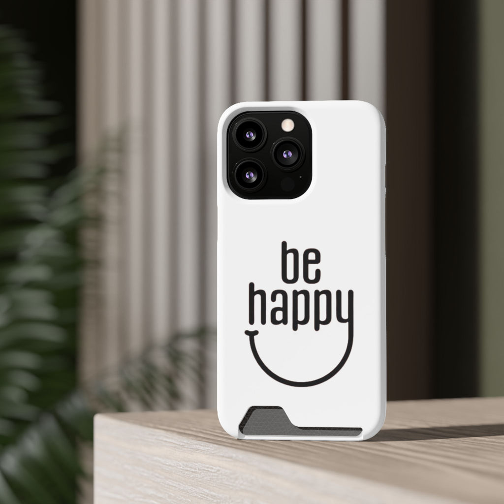 Minimal White Wallet Phone Case