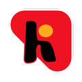KOLORE cut Sticker - Laptop Decal with Bold 'k' Design