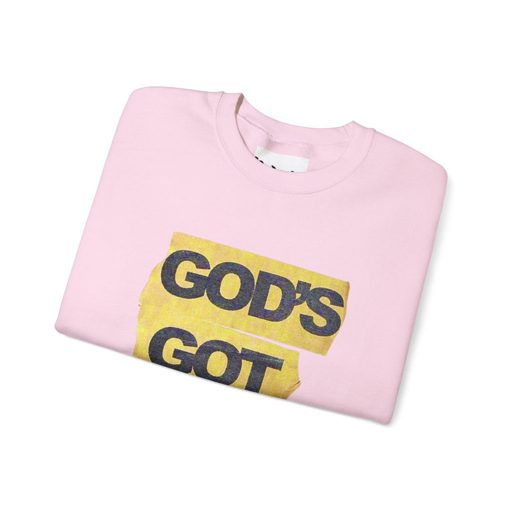 God's Got You Crewneck Sweatshirt, Inspirational Gift, Unisex Sweatshirt, Motivational Fashion, Encouragement Apparel, Cozy Everyday Wear