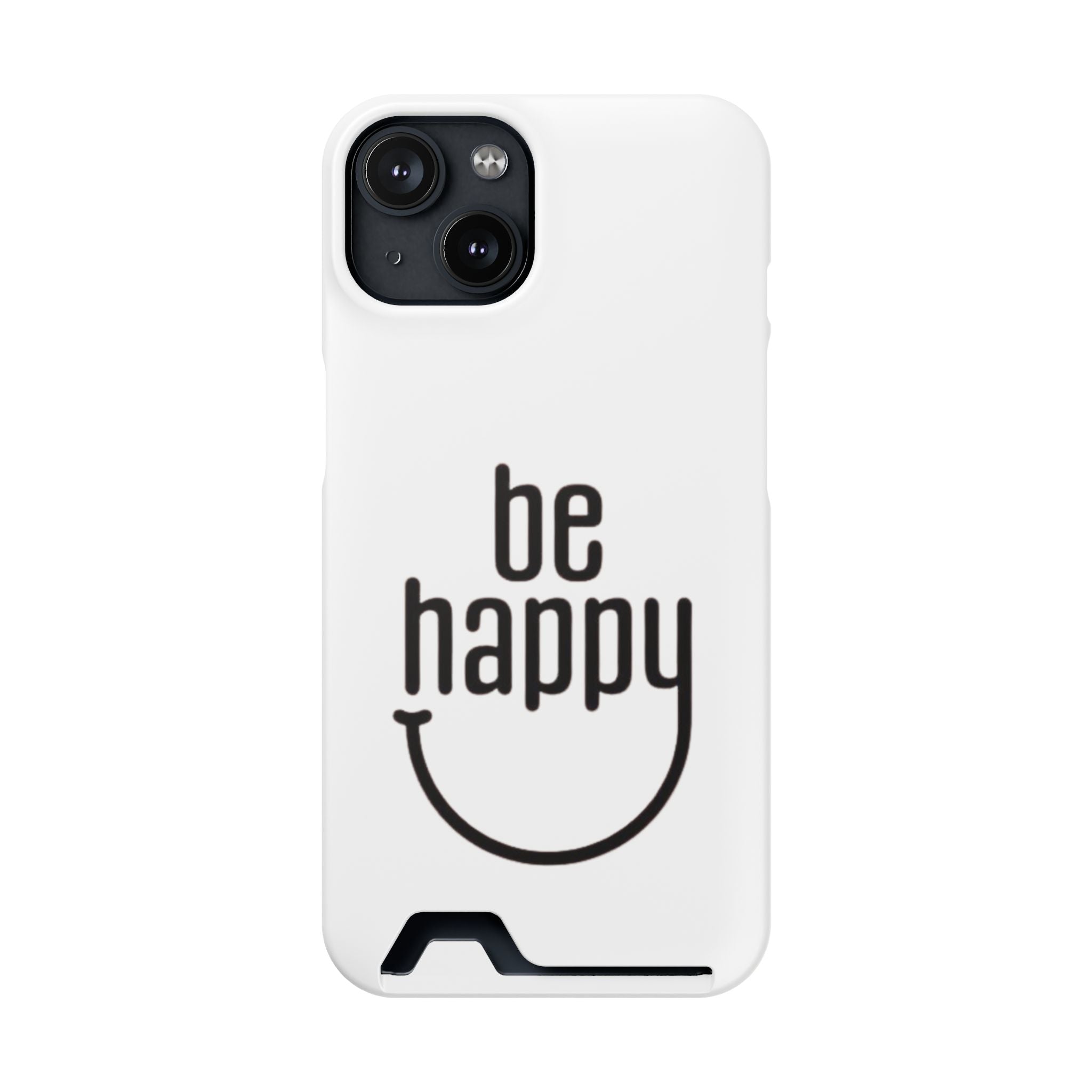 Minimal White Wallet Phone Case