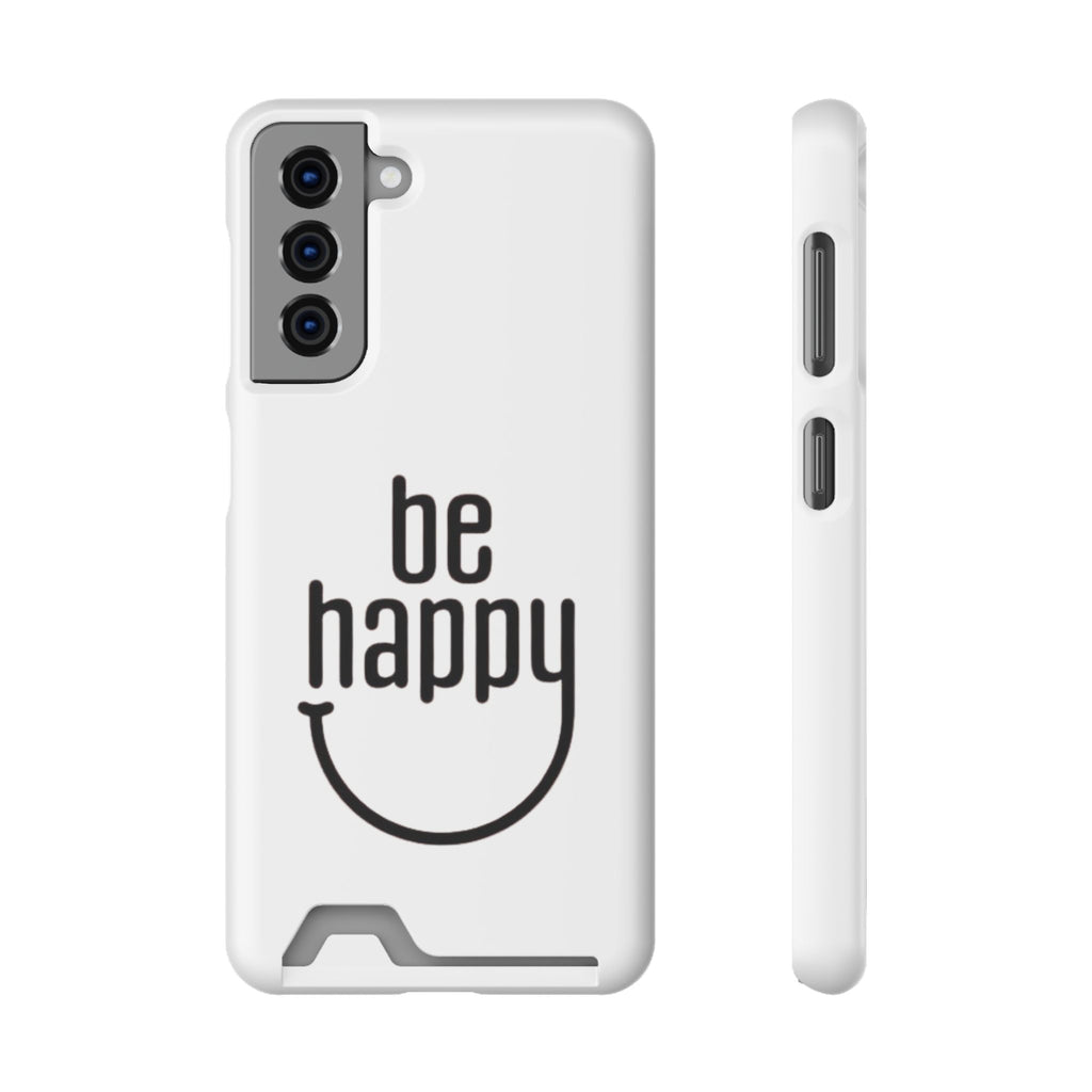 Minimal White Wallet Phone Case