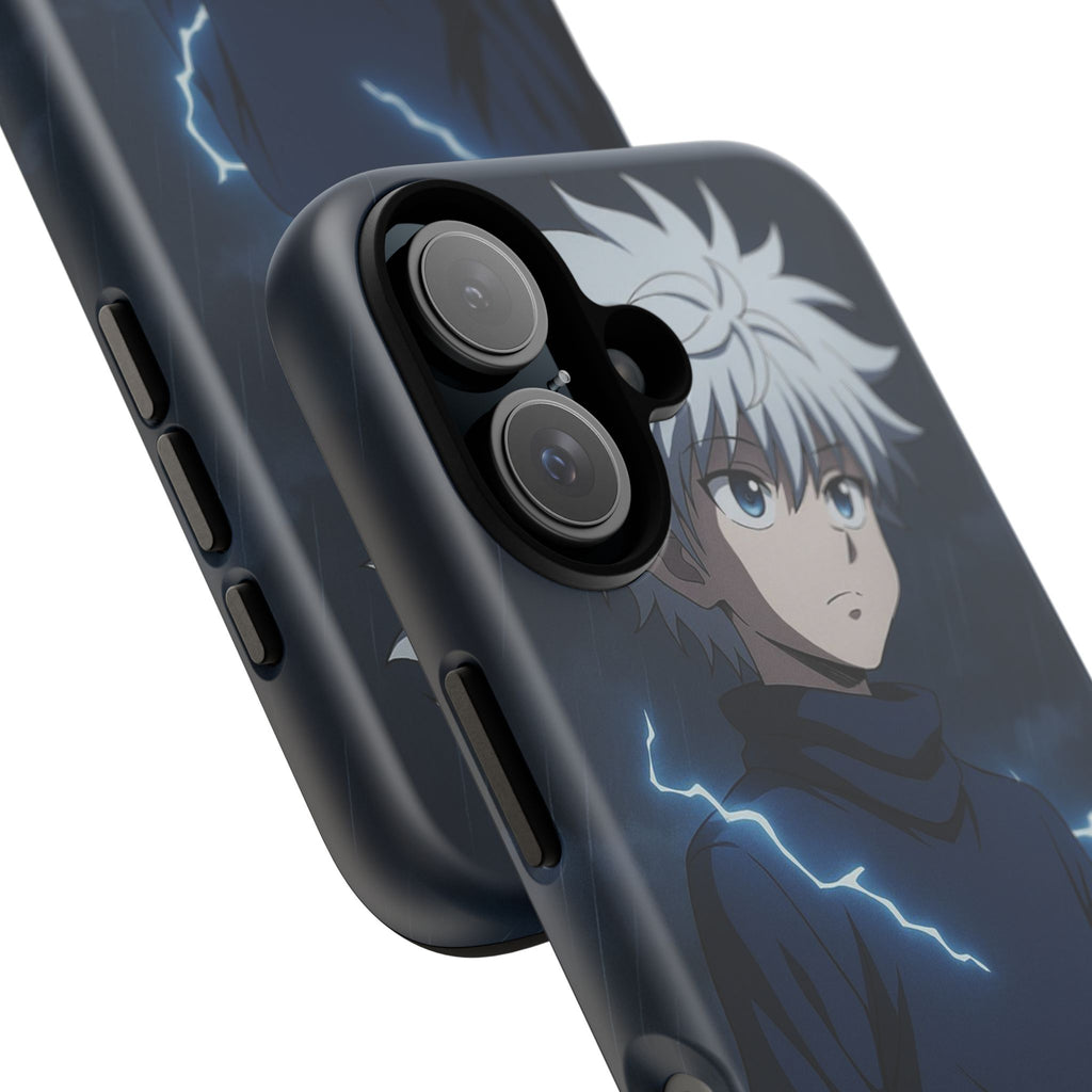 Anime Phone Case Featuring Lightning Design,
