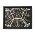 Framed Wall Art Print, Modern Geometric Canvas, Abstract Home Decor, Unique Gift, Stylish Office Art, Contemporary Room Decor