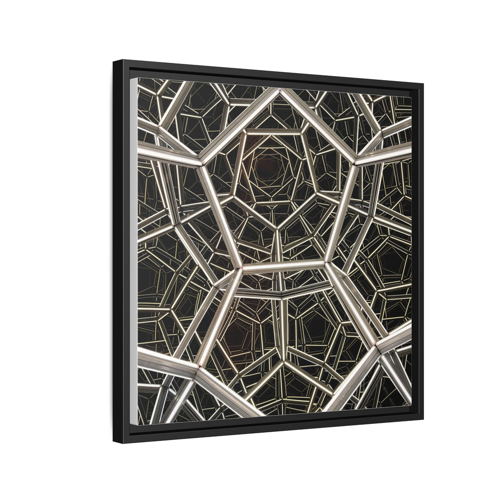 Framed Wall Art Print, Modern Geometric Canvas, Abstract Home Decor, Unique Gift, Stylish Office Art, Contemporary Room Decor