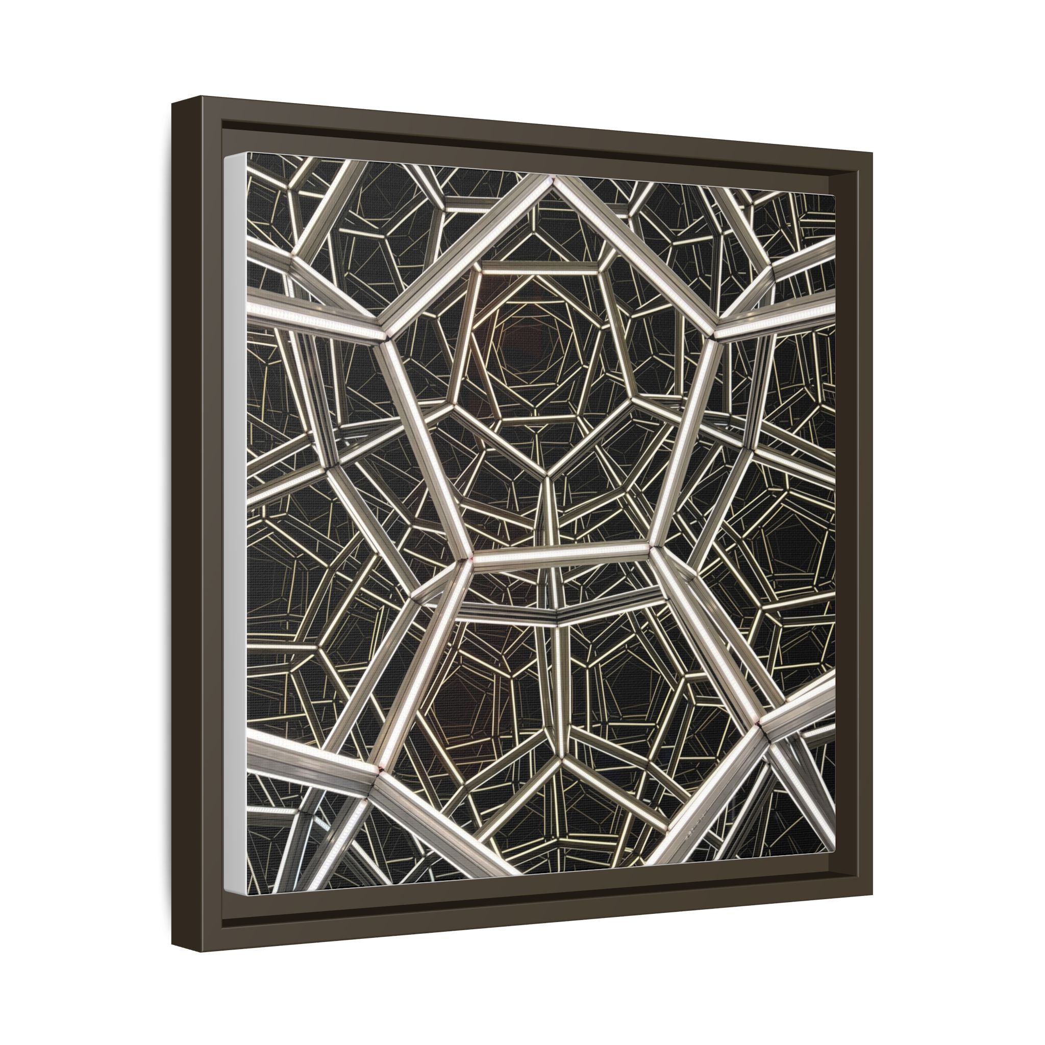 Framed Wall Art Print, Modern Geometric Canvas, Abstract Home Decor, Unique Gift, Stylish Office Art, Contemporary Room Decor