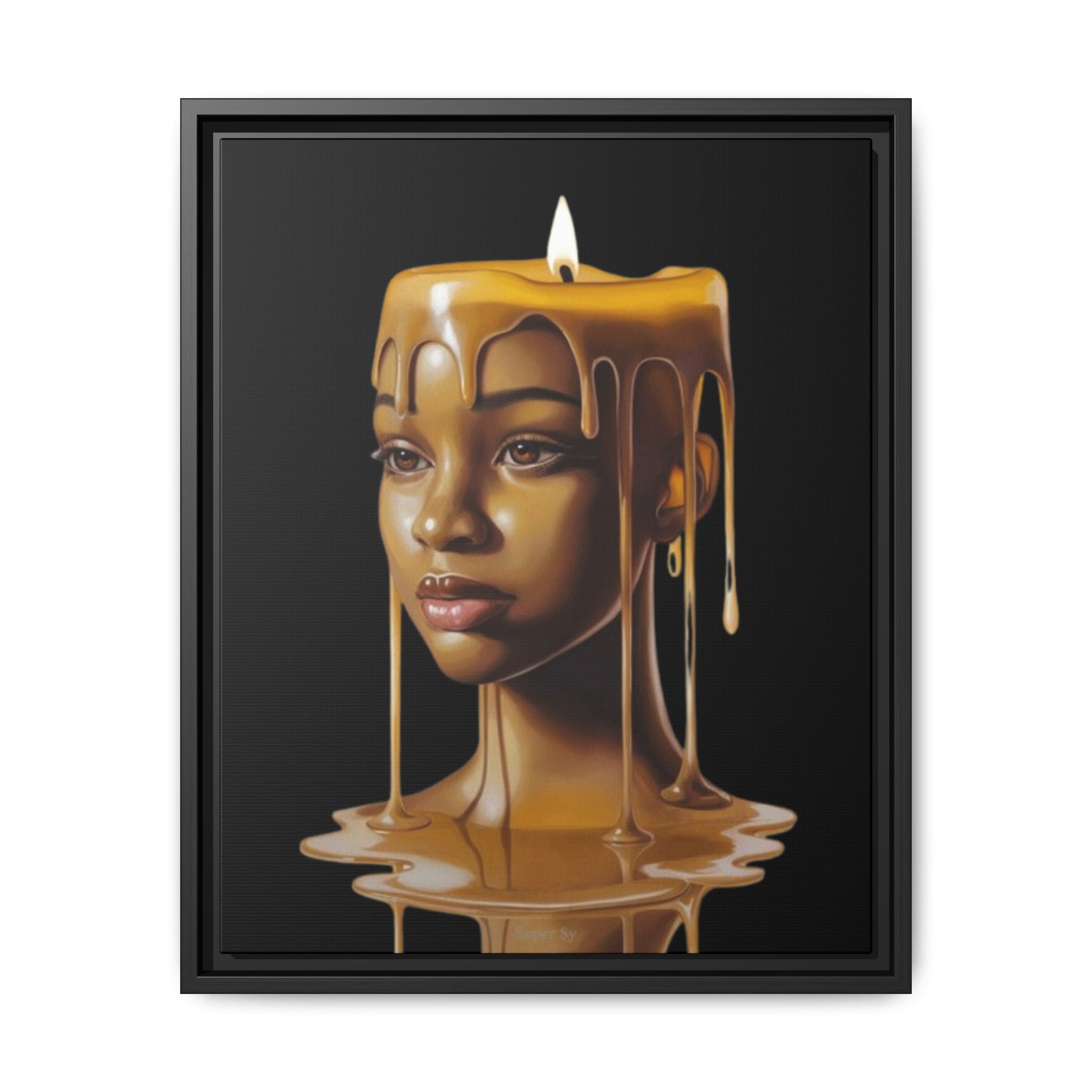 Candle-Inspired Art Print