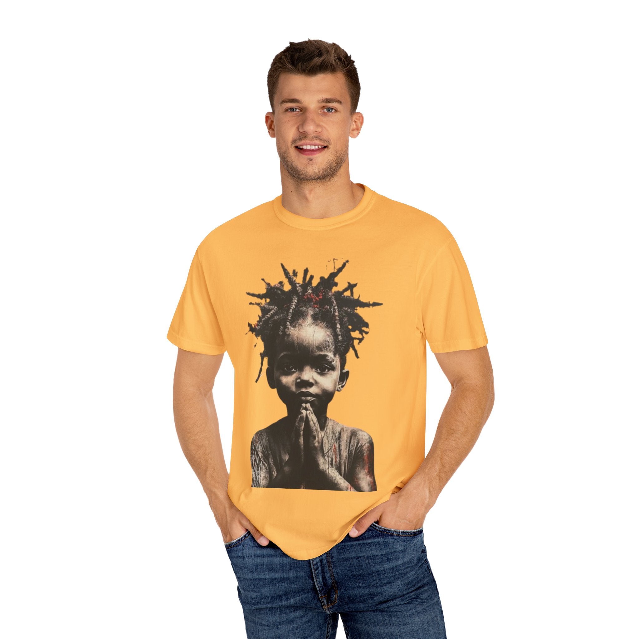 Artistic Unisex T-Shirt with Unique Design, Casual Wear, Gift for Art Lovers, Statement Tee, Bohemian Style