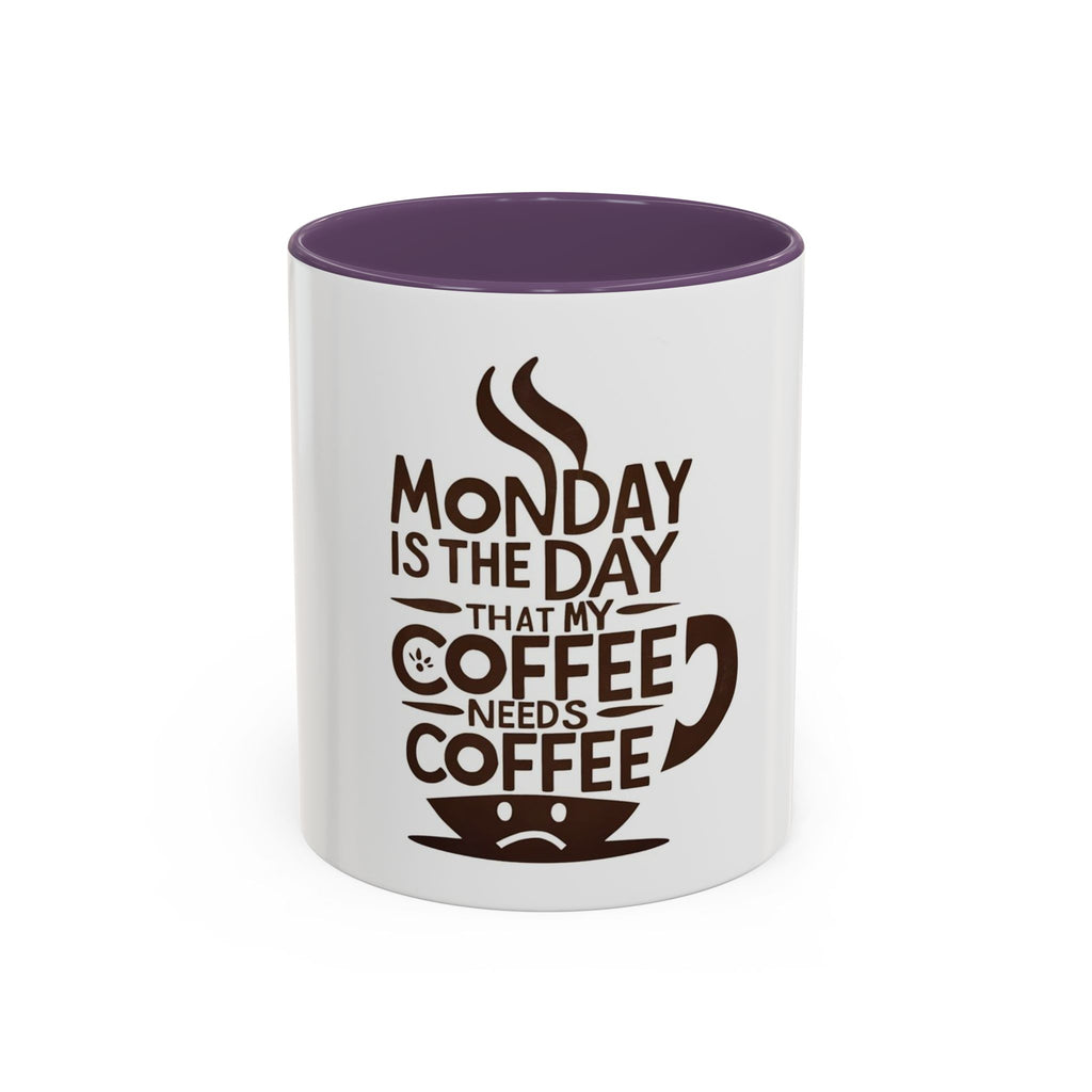 Monday Is The Day That My Coffee Needs Coffee Mug
