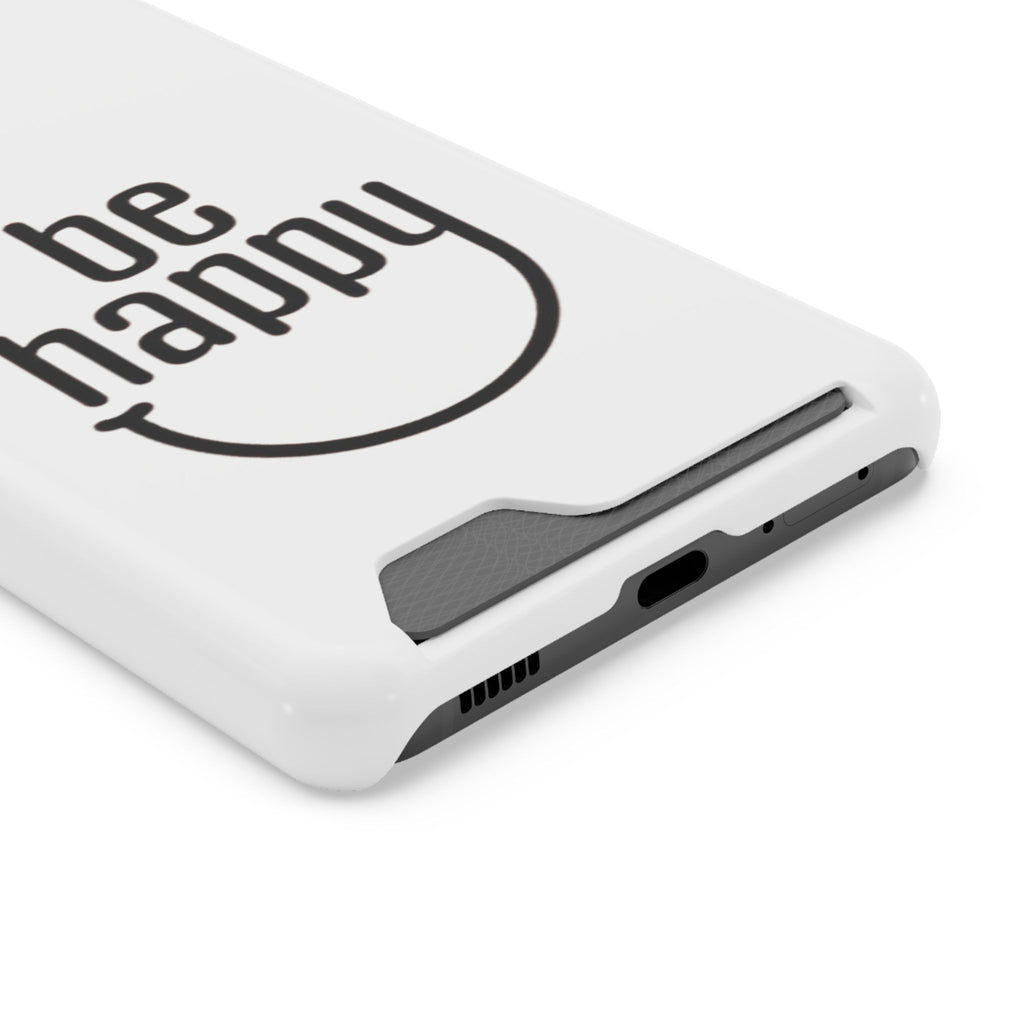 Minimal White Wallet Phone Case