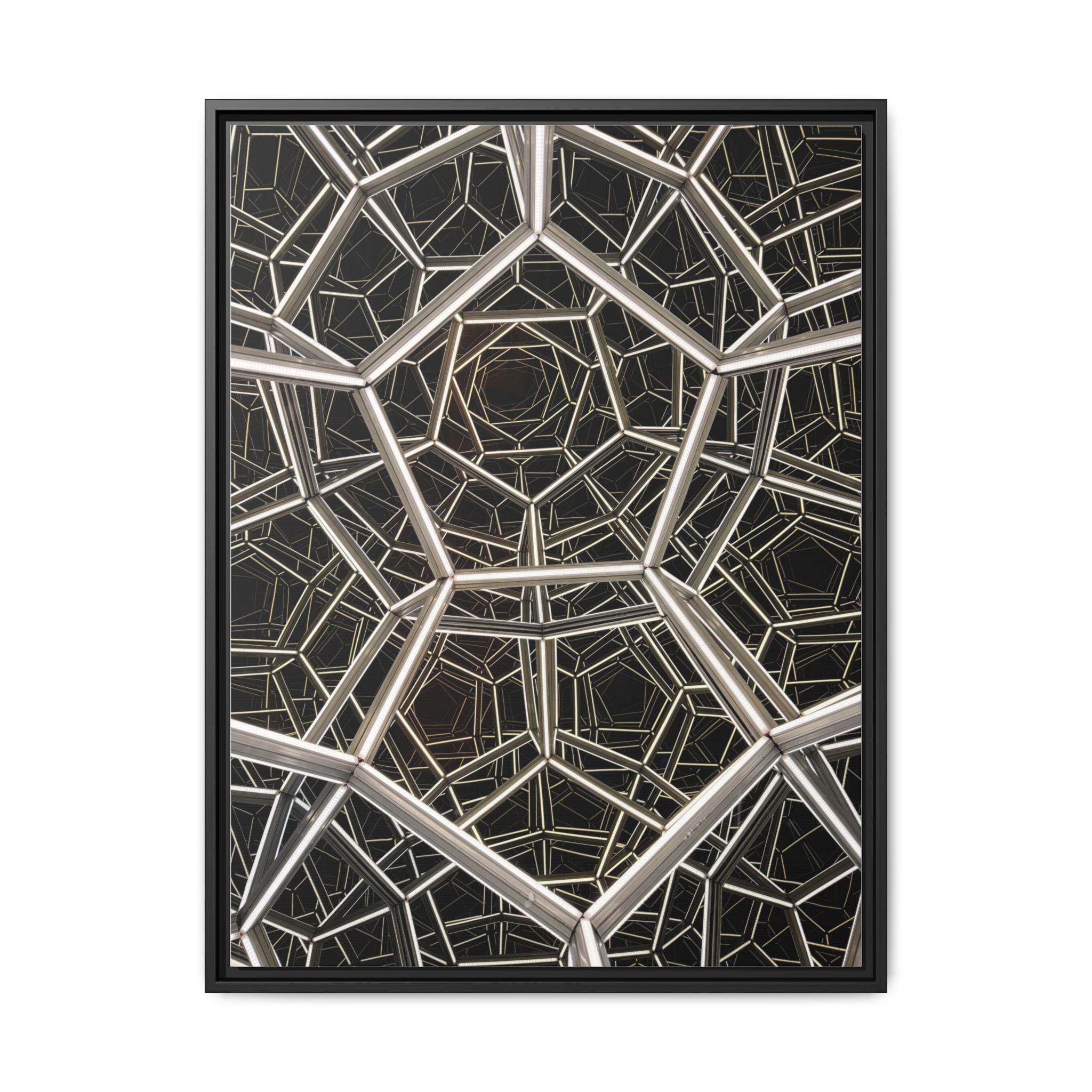 Framed Wall Art Print, Modern Geometric Canvas, Abstract Home Decor, Unique Gift, Stylish Office Art, Contemporary Room Decor