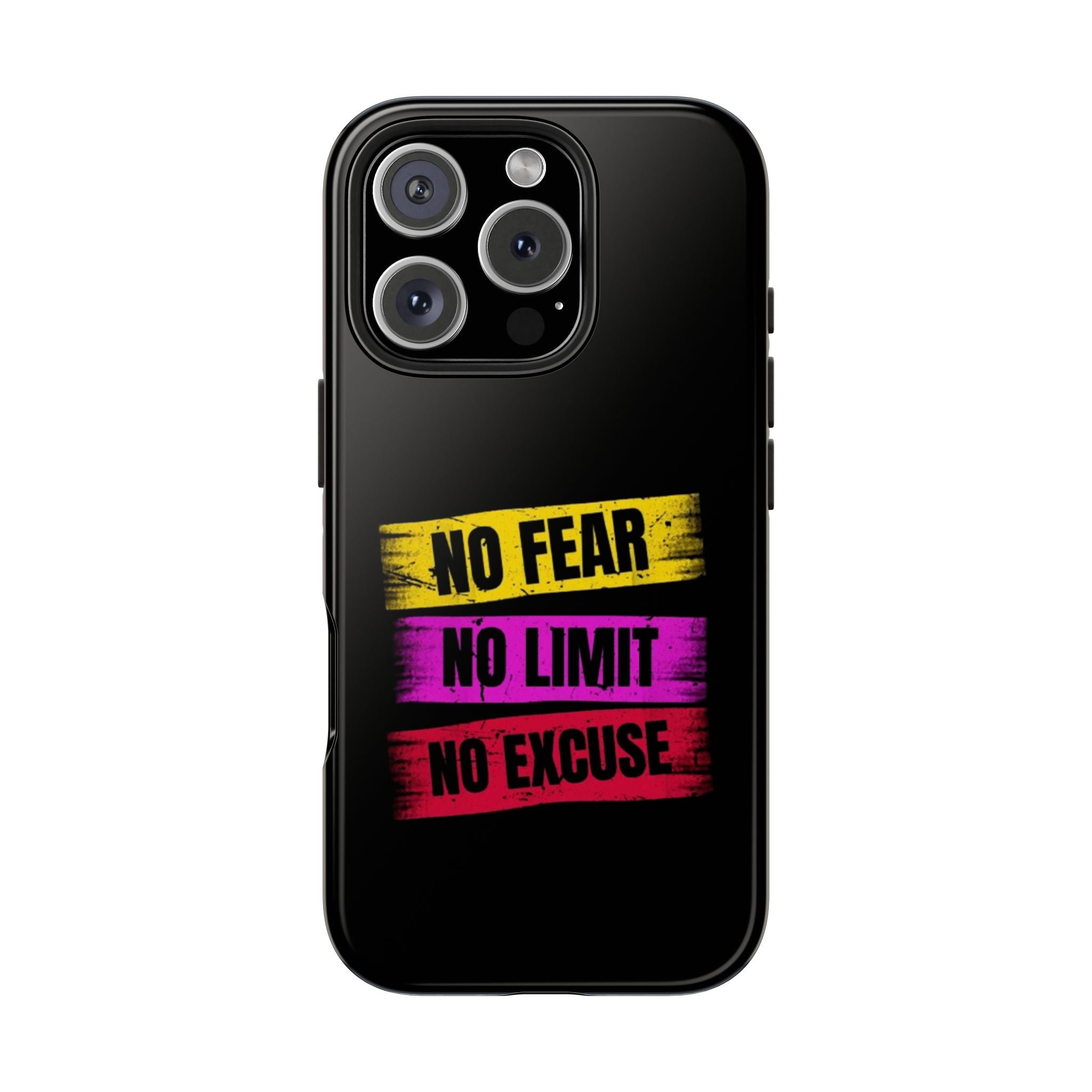 Bold Motivational Phone Cases, Inspirational Cases for Grit, Tough Phone Covers, Fitness Gifts, Empowerment Cases