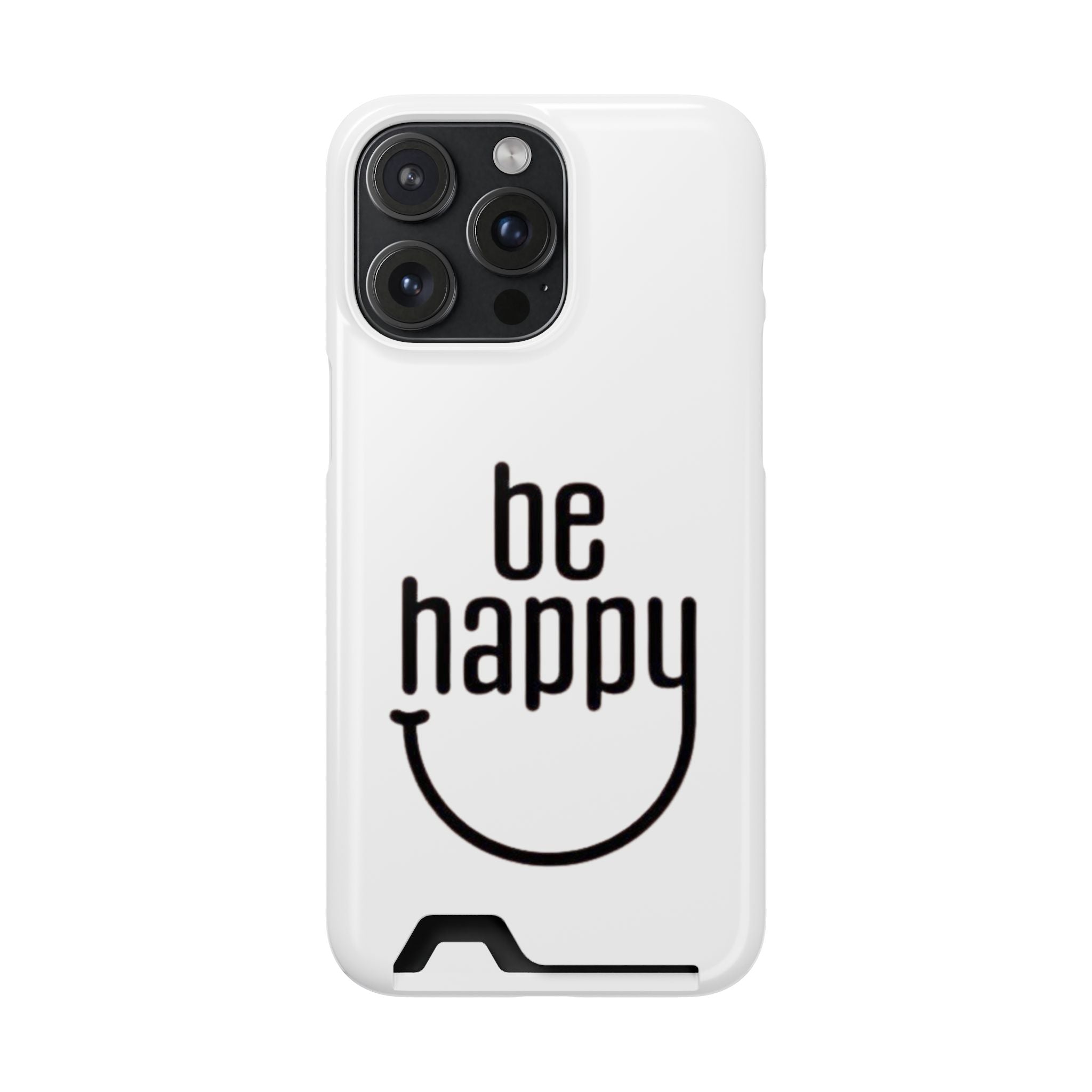 Minimal White Wallet Phone Case