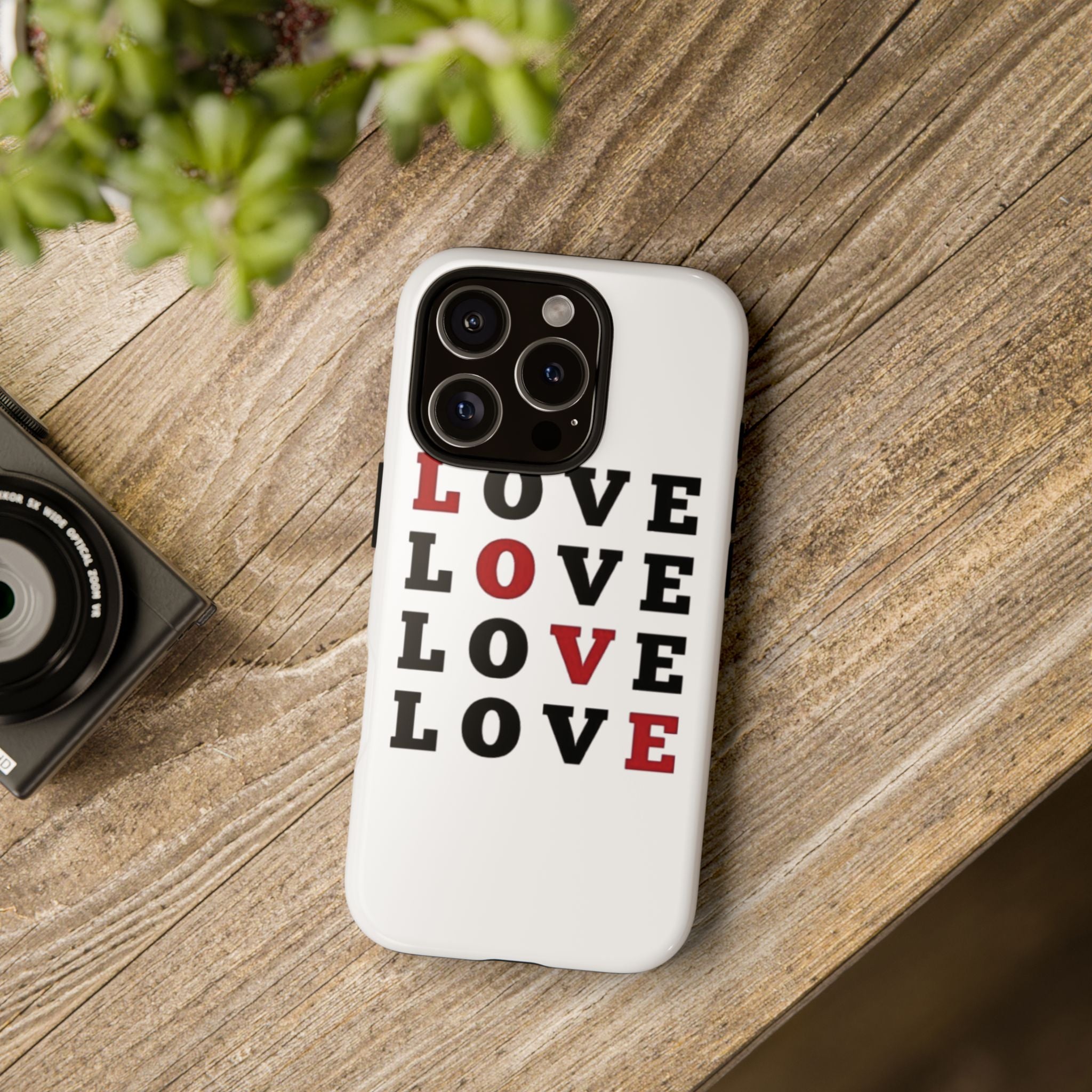 Love Repeat Tough Phone Case