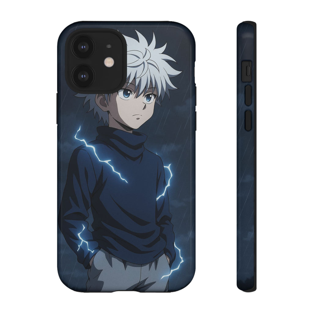Anime Phone Case Featuring Lightning Design,