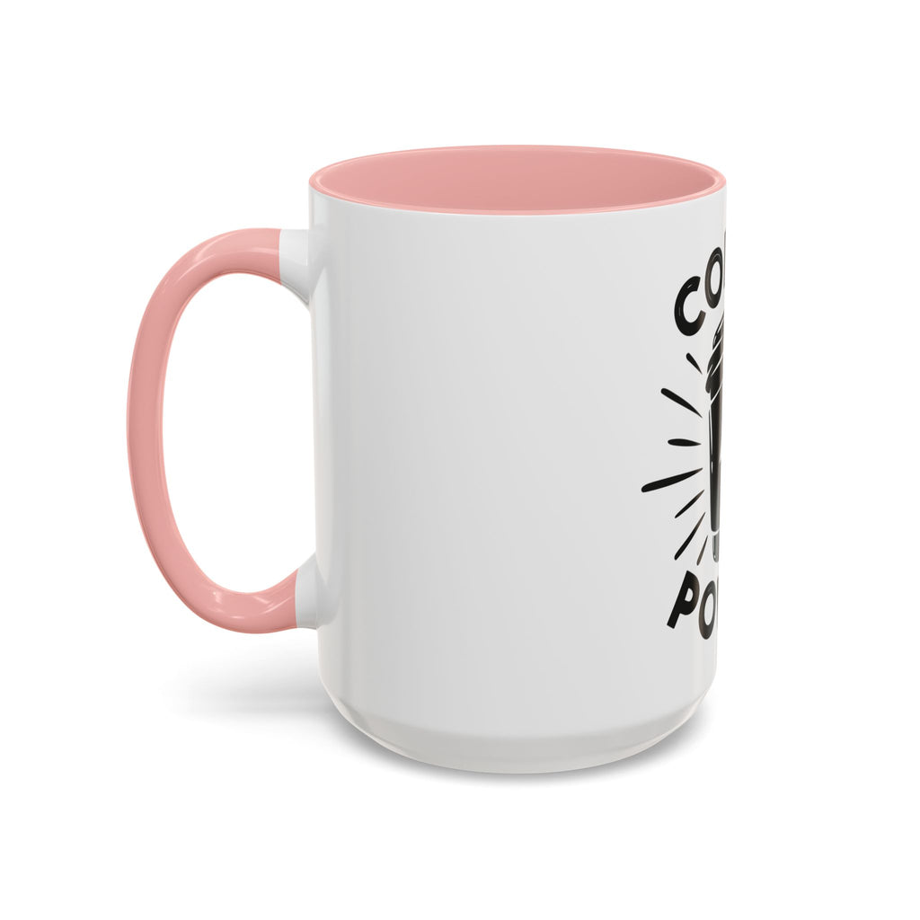 Coffee Power Accent Mug