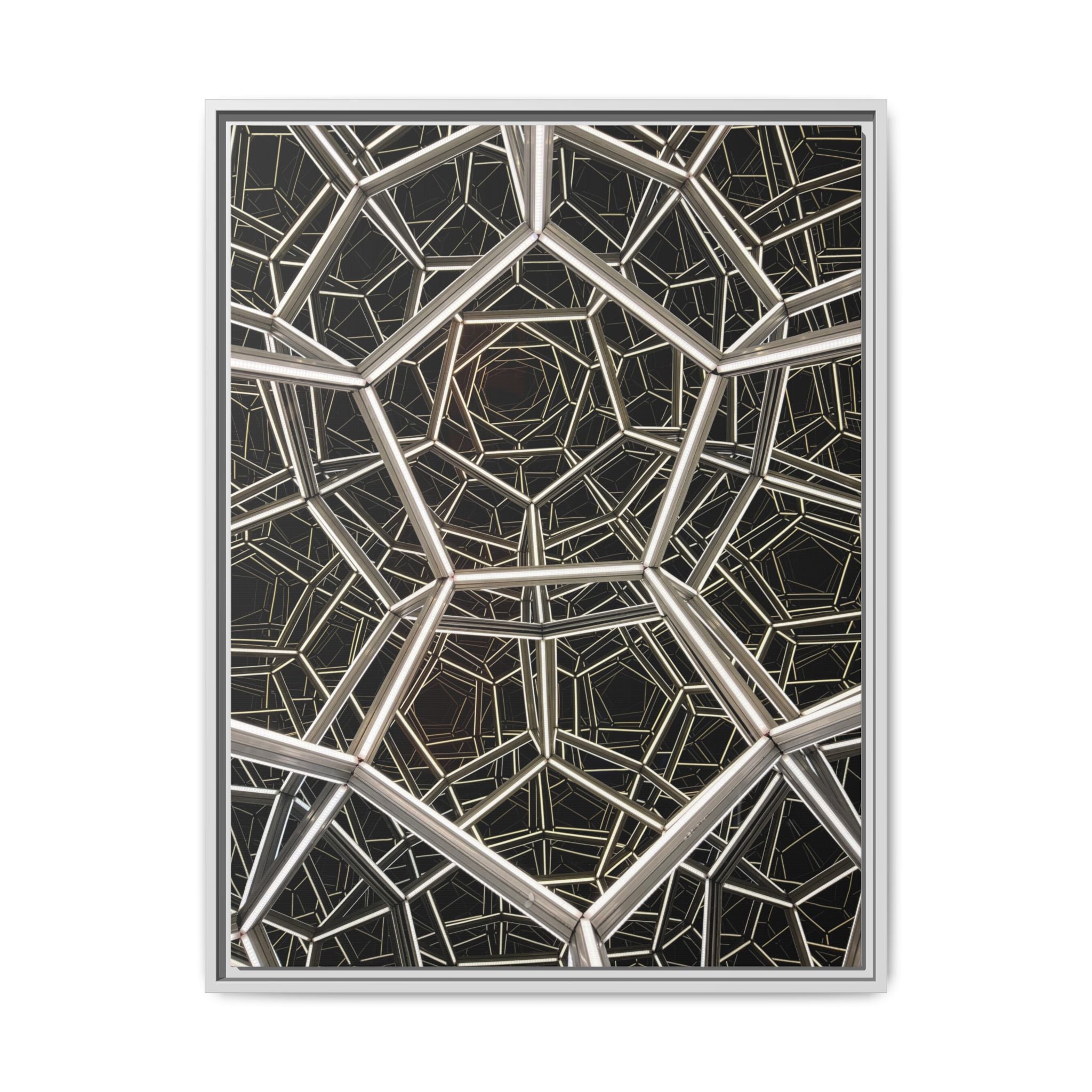 Framed Wall Art Print, Modern Geometric Canvas, Abstract Home Decor, Unique Gift, Stylish Office Art, Contemporary Room Decor