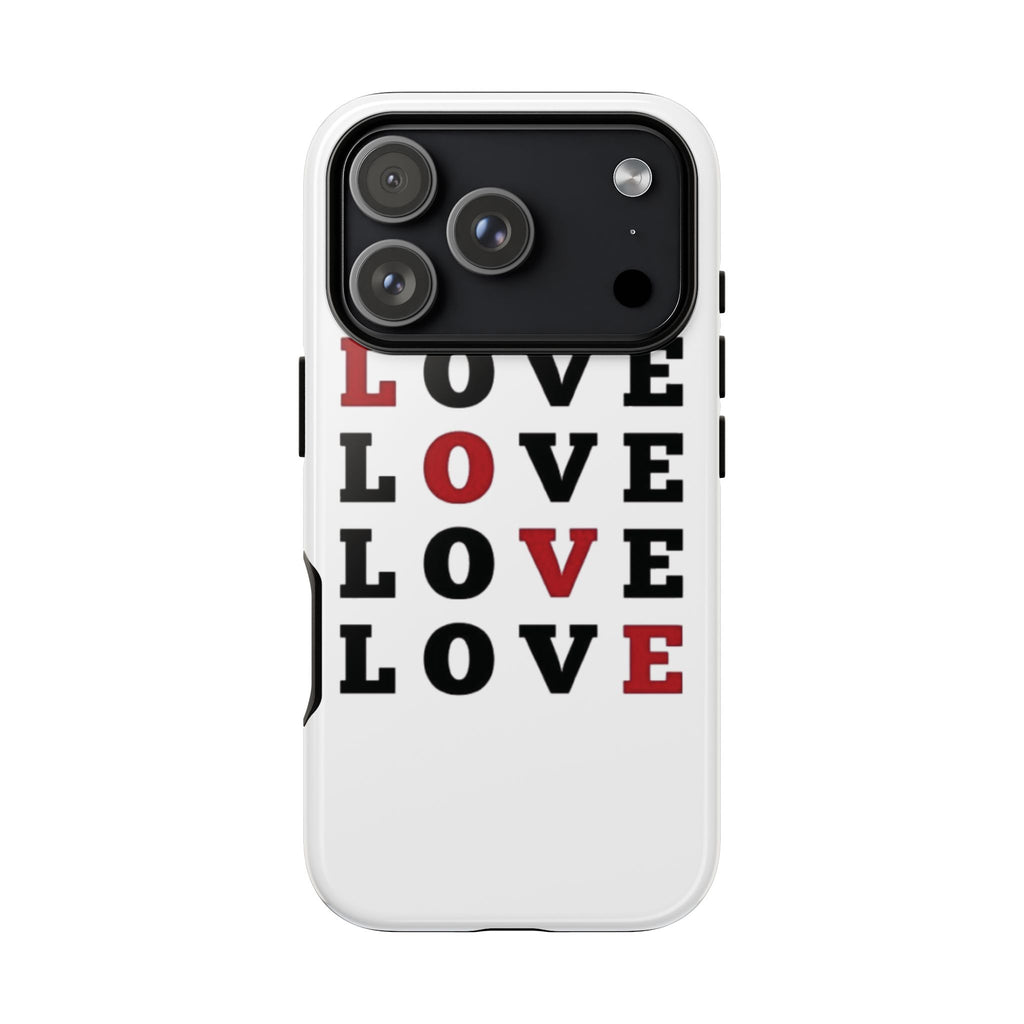 Love Repeat Tough Phone Case