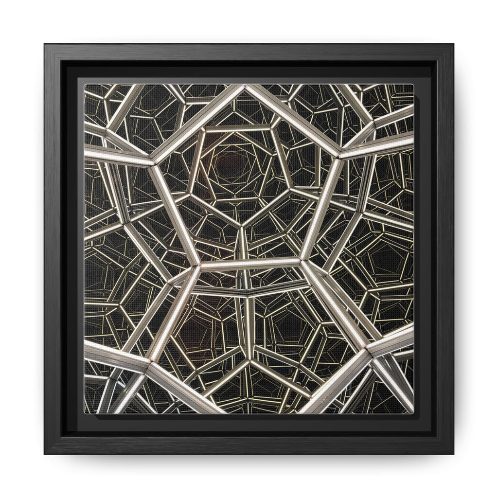 Framed Wall Art Print, Modern Geometric Canvas, Abstract Home Decor, Unique Gift, Stylish Office Art, Contemporary Room Decor