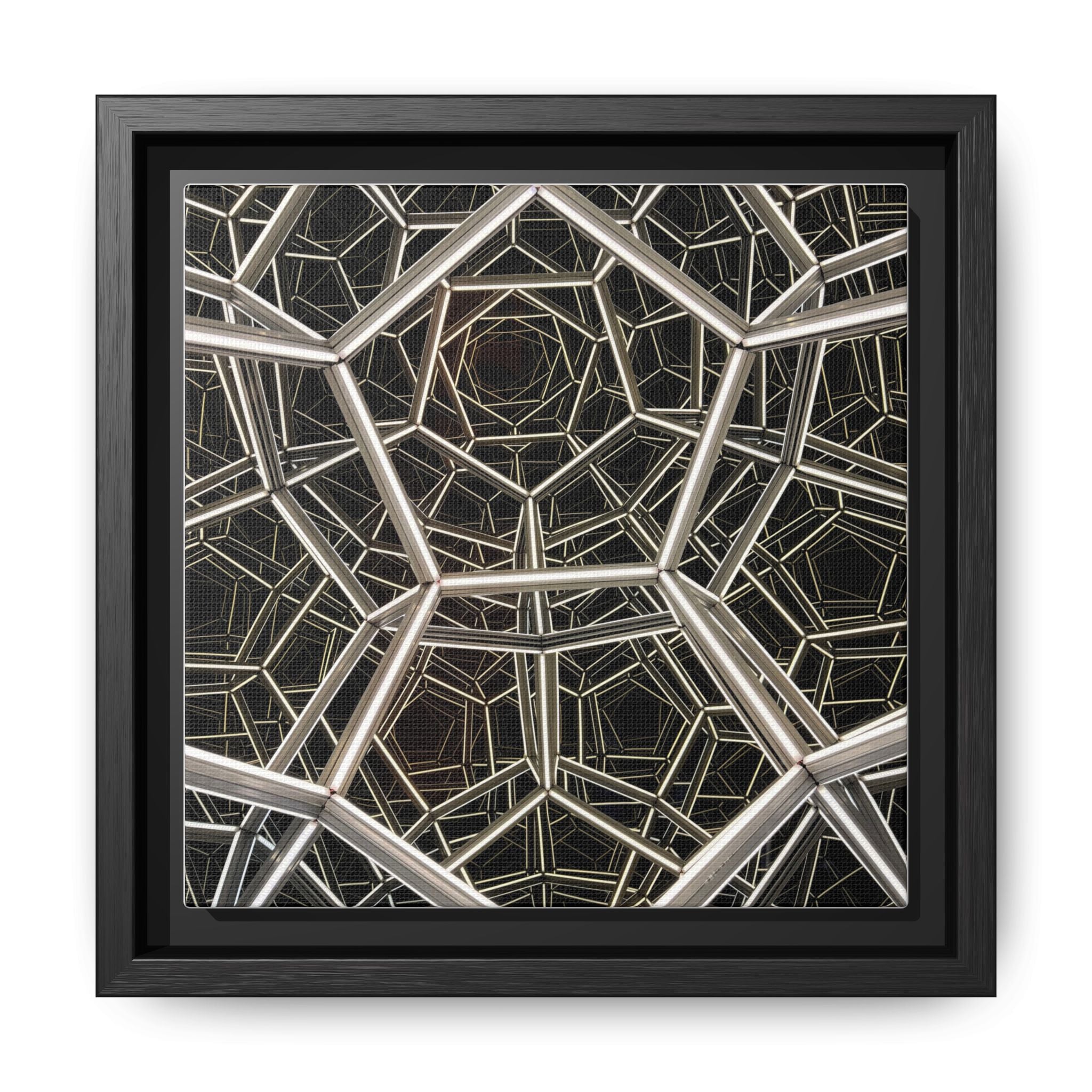 Framed Wall Art Print, Modern Geometric Canvas, Abstract Home Decor, Unique Gift, Stylish Office Art, Contemporary Room Decor