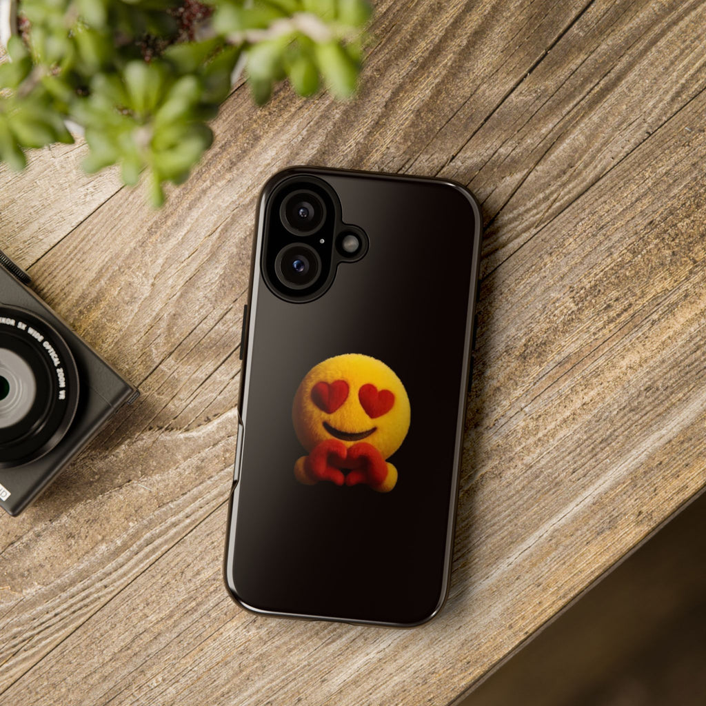 Heart Eyes Emoji Love Design (Tough Protective Cover)