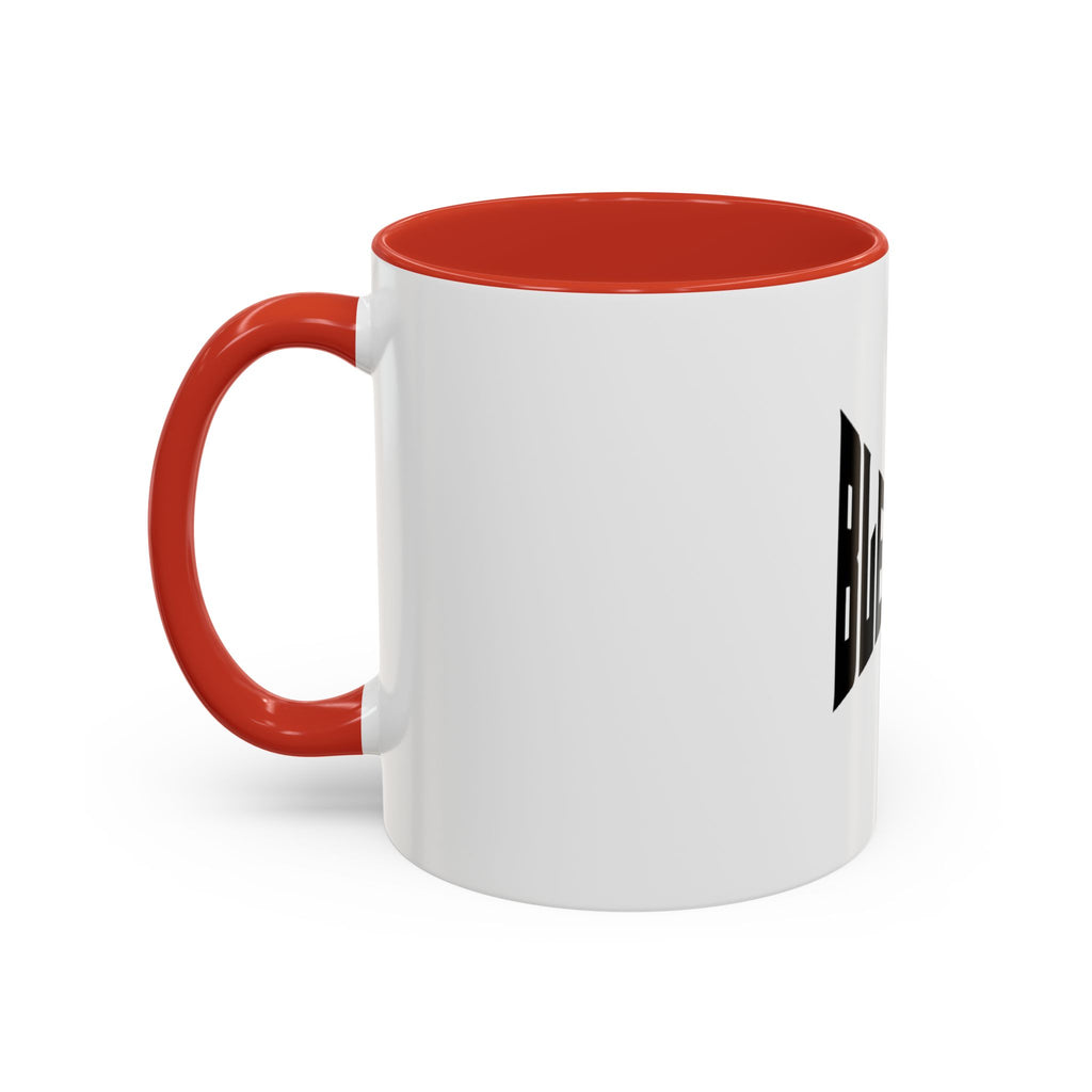 Blessed Coffee Mug — Bold Black Typography Ceramic Mug (11/15 oz)
