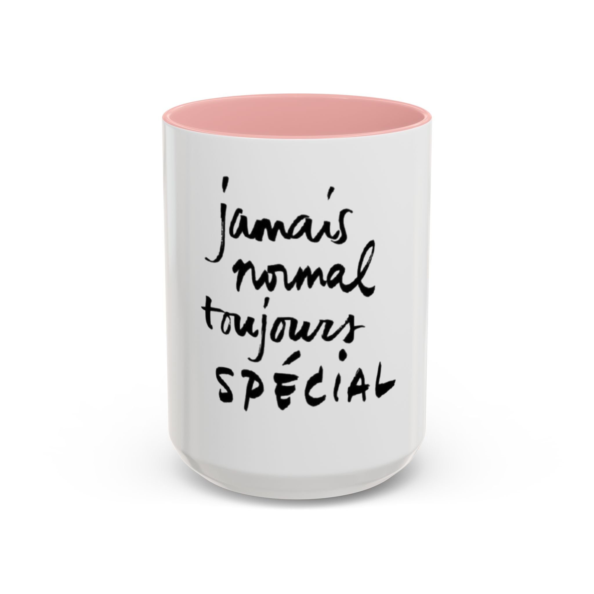 Accent Coffee Mug - Special Feelings, Gift for Friends, Morning Routine, Unique Kitchenware, Motivational Drinkware