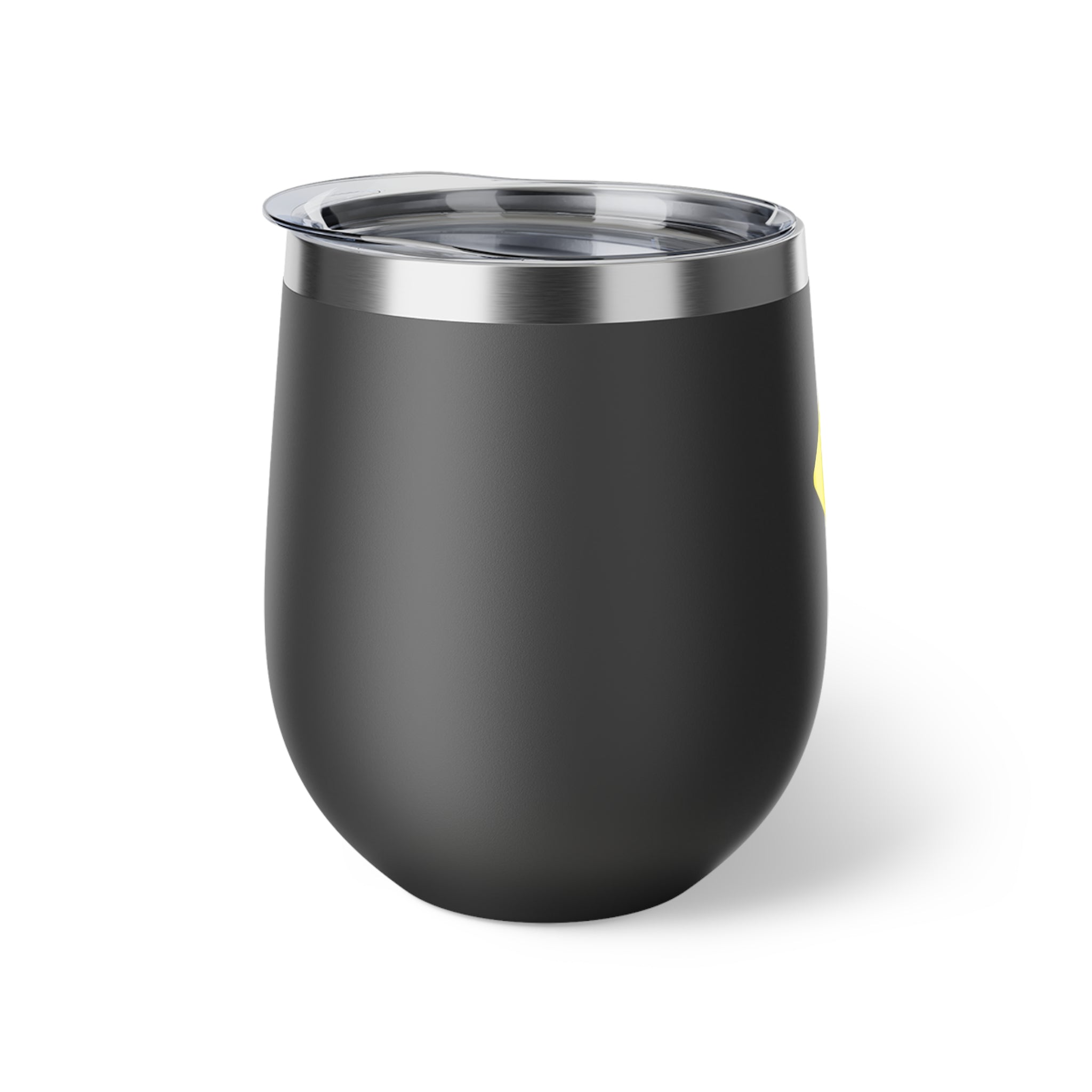No Stress 12oz Insulated Wine Tumbler — Copper Vacuum Travel Cup