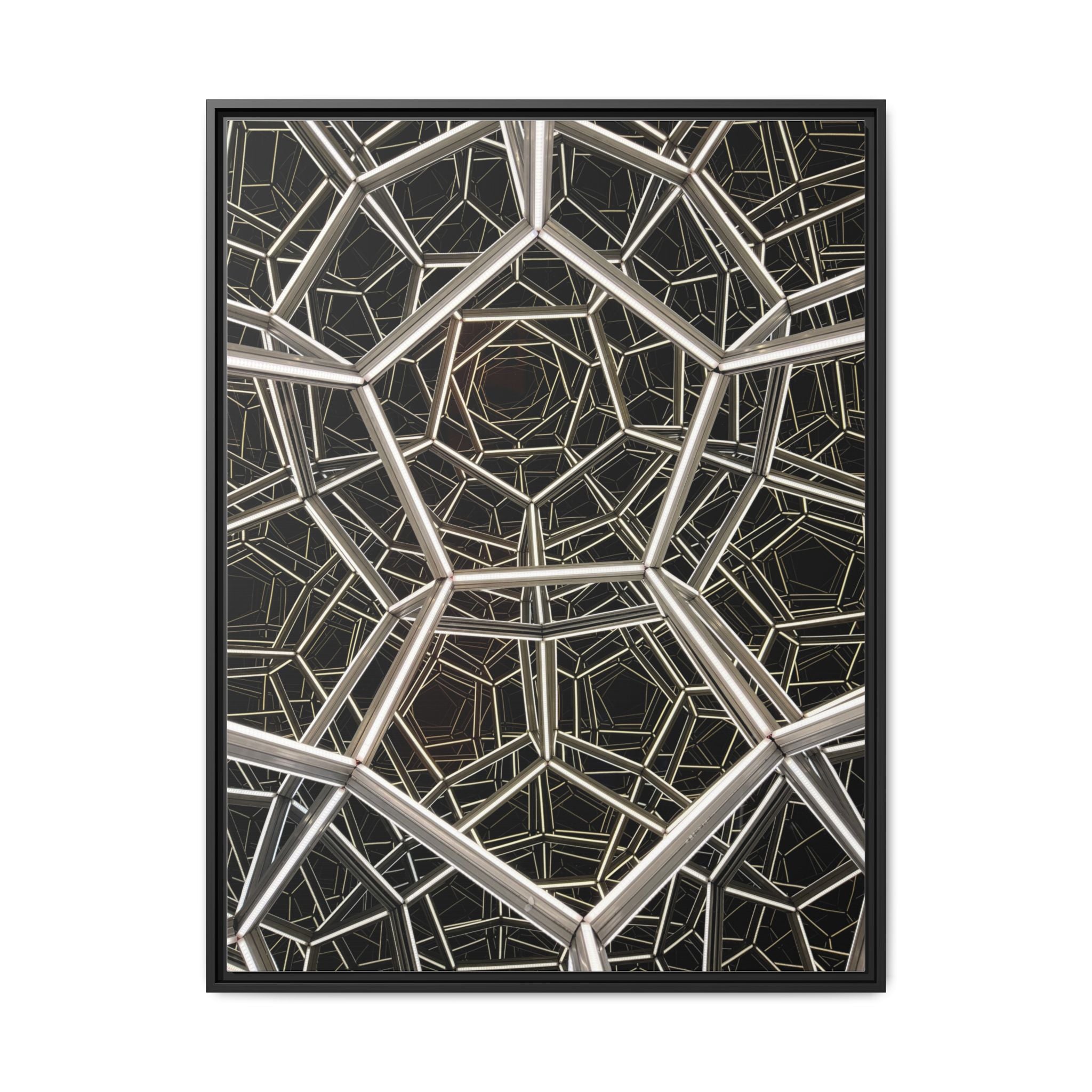 Framed Wall Art Print, Modern Geometric Canvas, Abstract Home Decor, Unique Gift, Stylish Office Art, Contemporary Room Decor